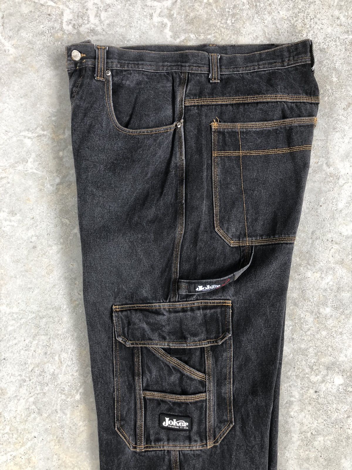 Japanese Brand Japanese Joker Baggy Jeans Hi Hop Distresssed Jeans Size US 34 / EU 50 - 15 Thumbnail