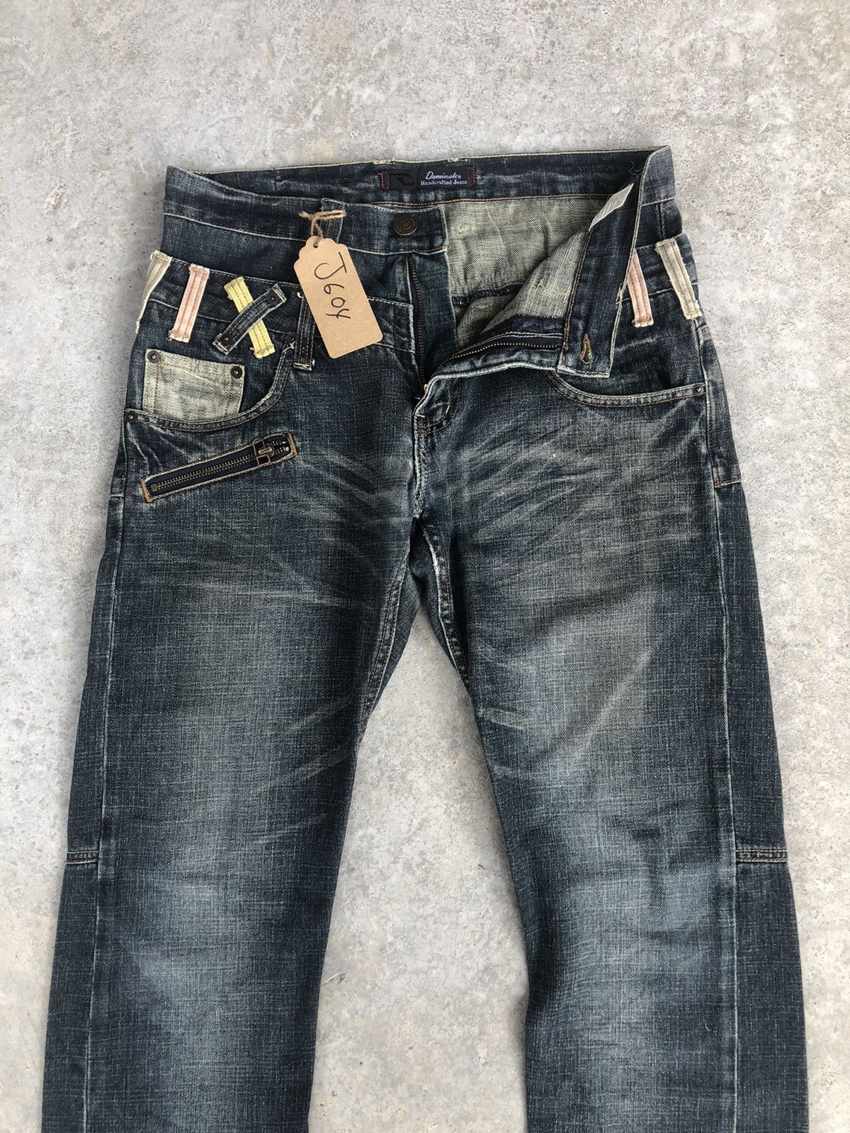 Hysteric Glamour Japanese Dominate Double Waist Distressed Jeans Size US 31 - 3 Thumbnail