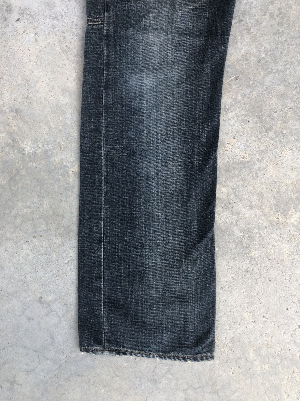 Hysteric Glamour Japanese Dominate Double Waist Distressed Jeans Size US 31 - 6 Thumbnail