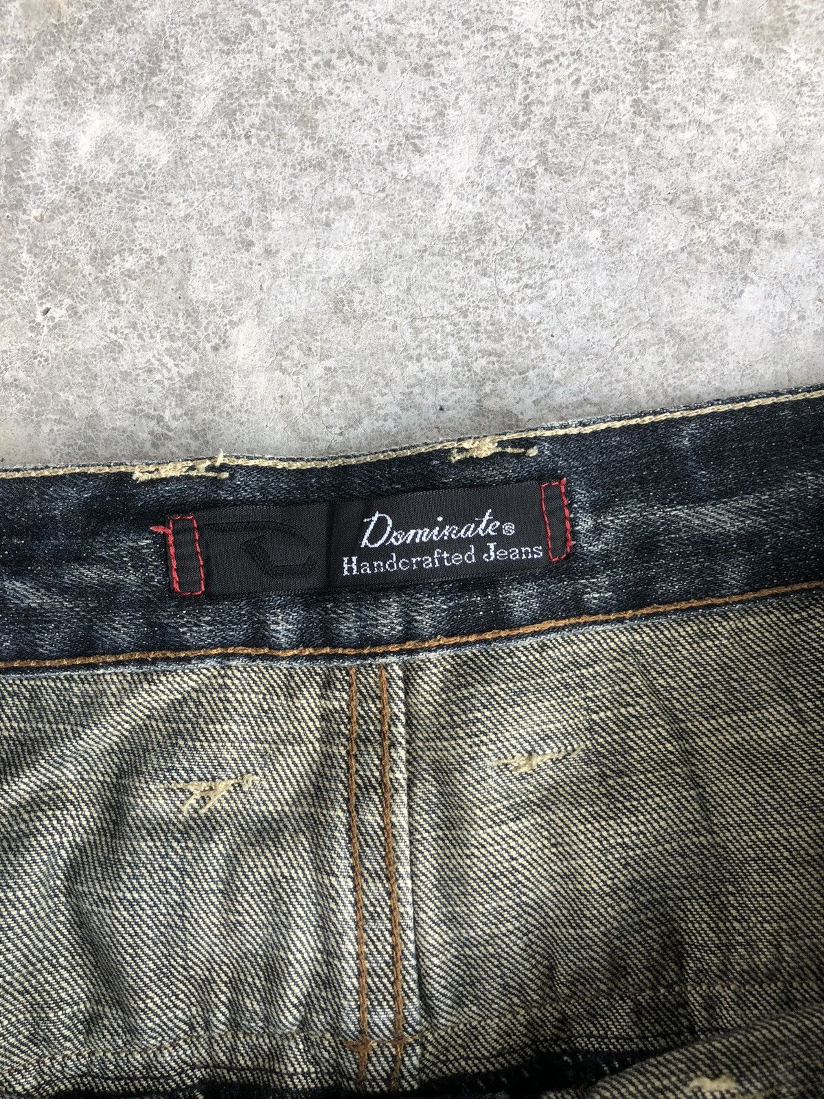 Hysteric Glamour Japanese Dominate Double Waist Distressed Jeans Size US 31 - 15 Thumbnail