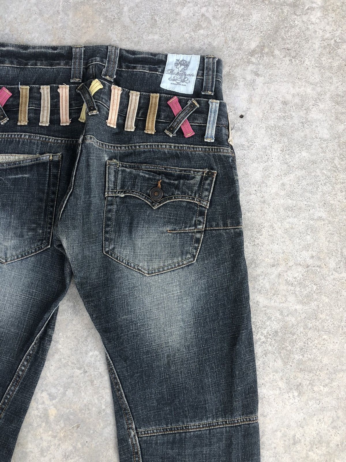 Hysteric Glamour Japanese Dominate Double Waist Distressed Jeans Size US 31 - 10 Thumbnail