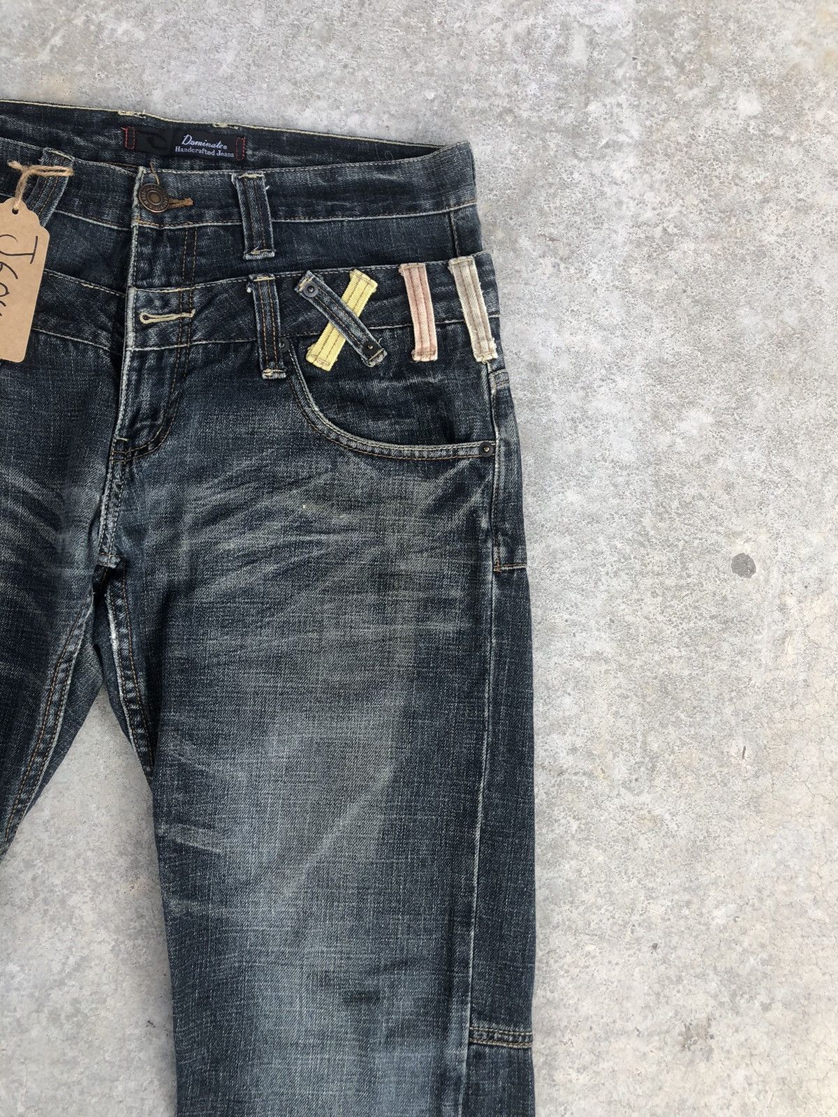Hysteric Glamour Japanese Dominate Double Waist Distressed Jeans Size US 31 - 5 Thumbnail