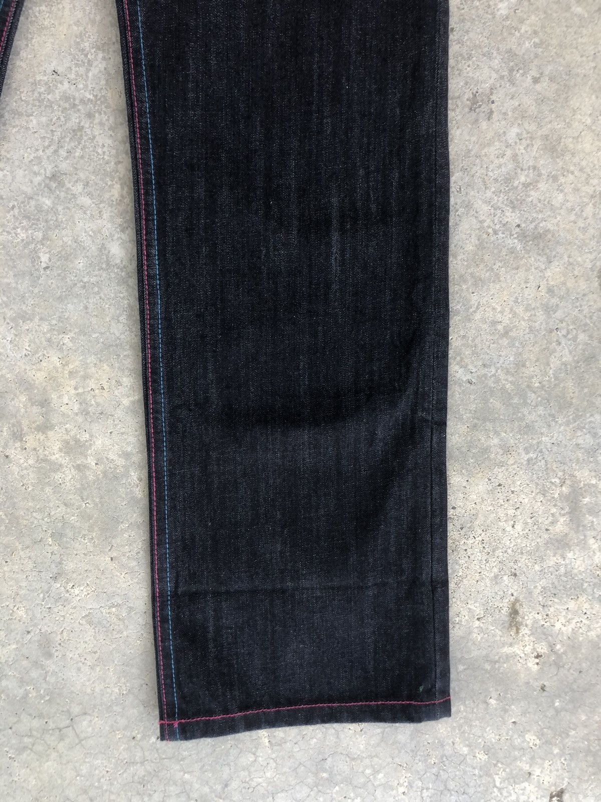 Japanese Brand Japanese Street Hit Daicock Evisu Style Painted Size US 33 - 9 Thumbnail