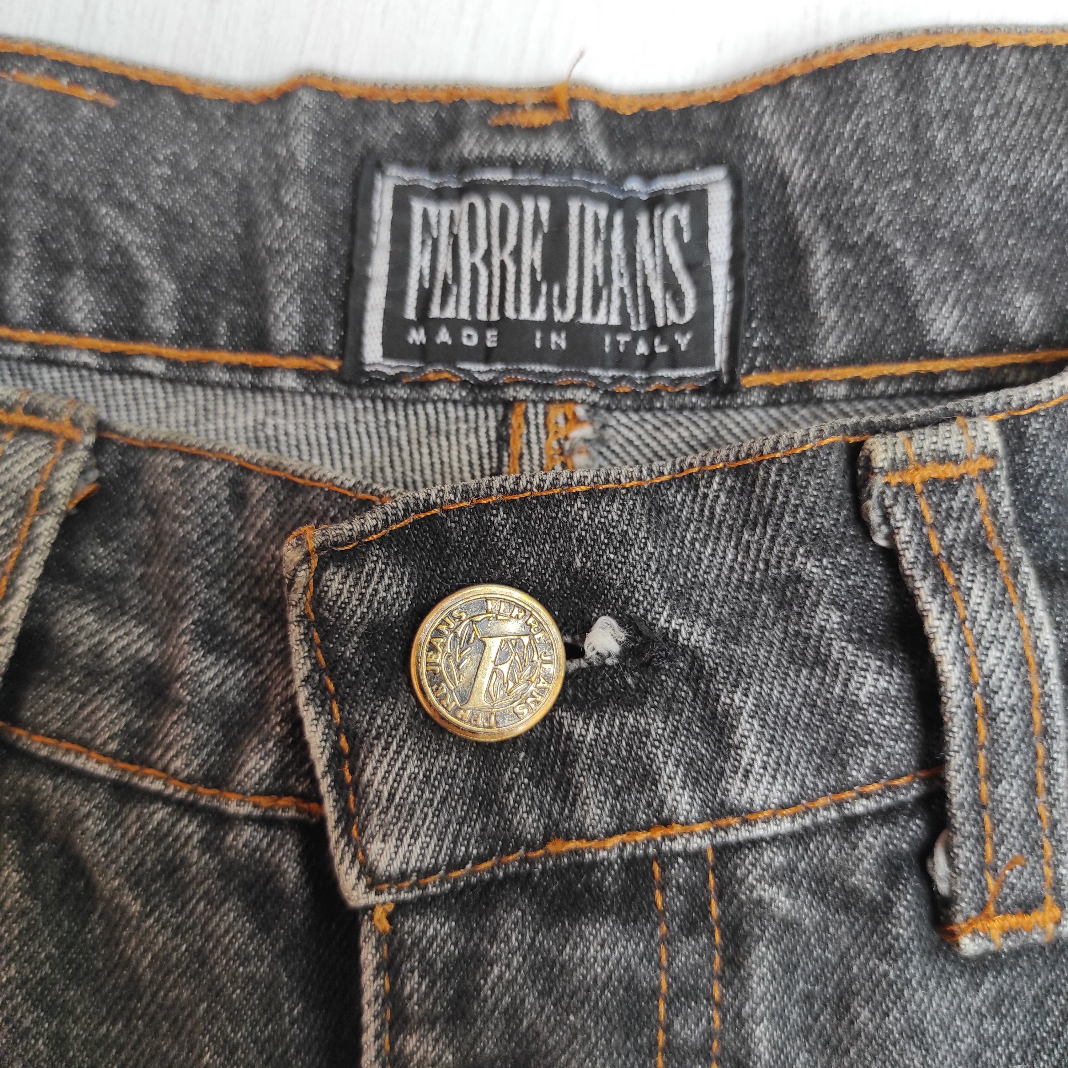 Gianfranco Ferre × Vintage Vintage Ferre Jeans made in Italy nice design Size 26" / US 2 / IT 38 - 8 Thumbnail