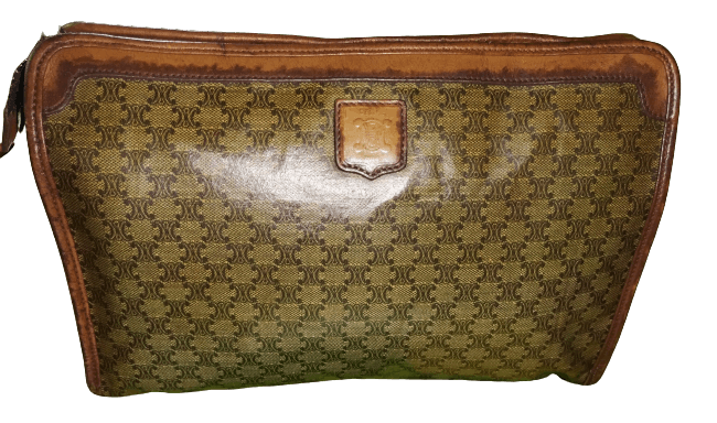 Vintage Authentic Vintage Clutch Bag Monogram Celine Paris | Grailed