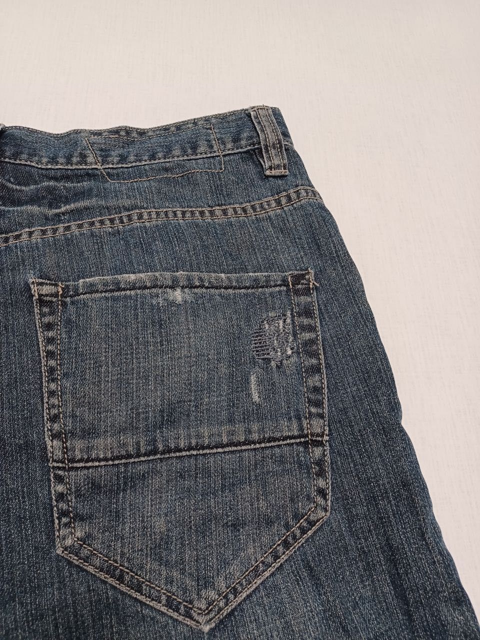 Billabong Billabong distressed big logo jeans denim shorts Size US 32 / EU 48 - 5 Thumbnail