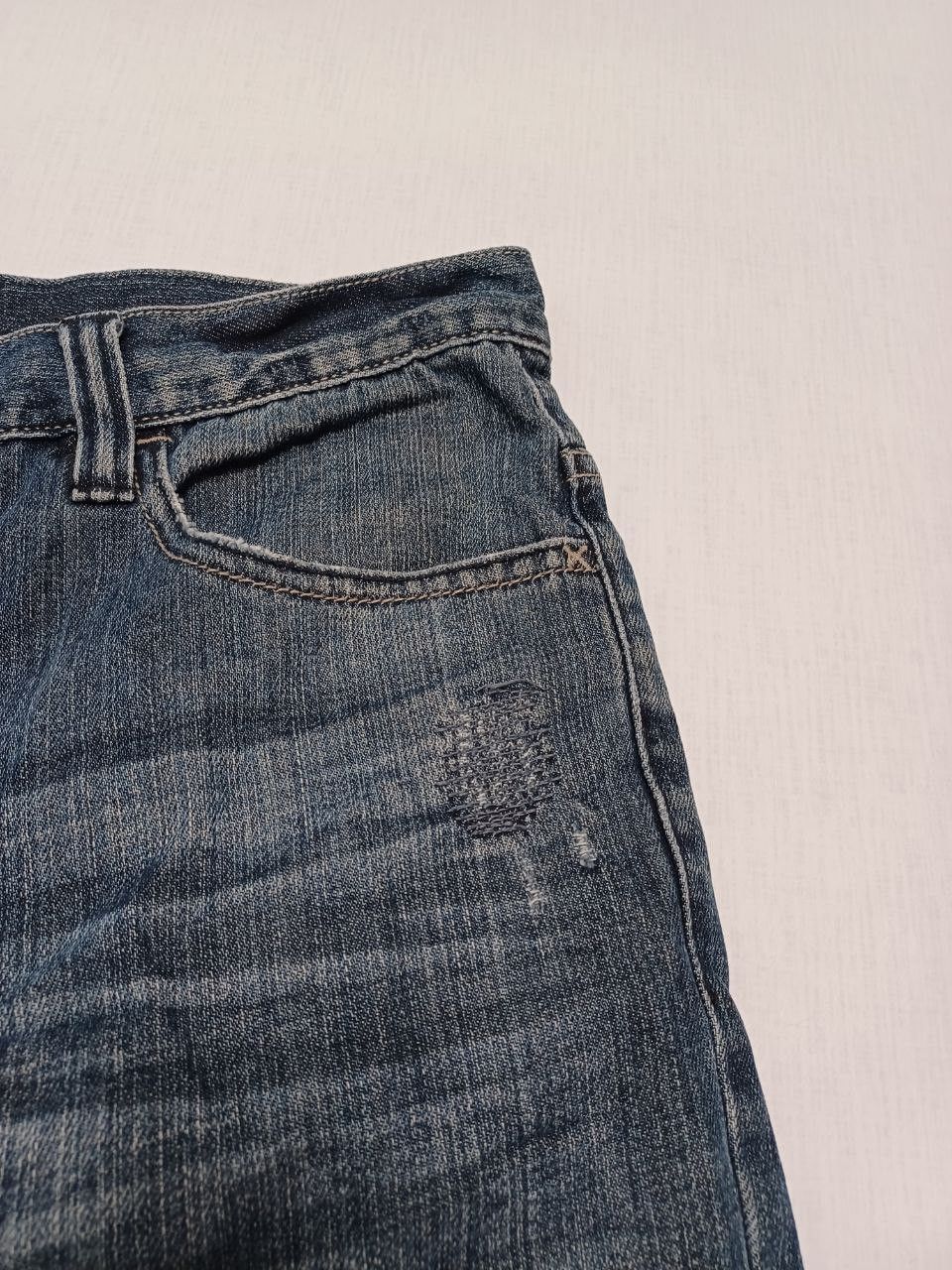 Billabong Billabong distressed big logo jeans denim shorts Size US 32 / EU 48 - 3 Thumbnail