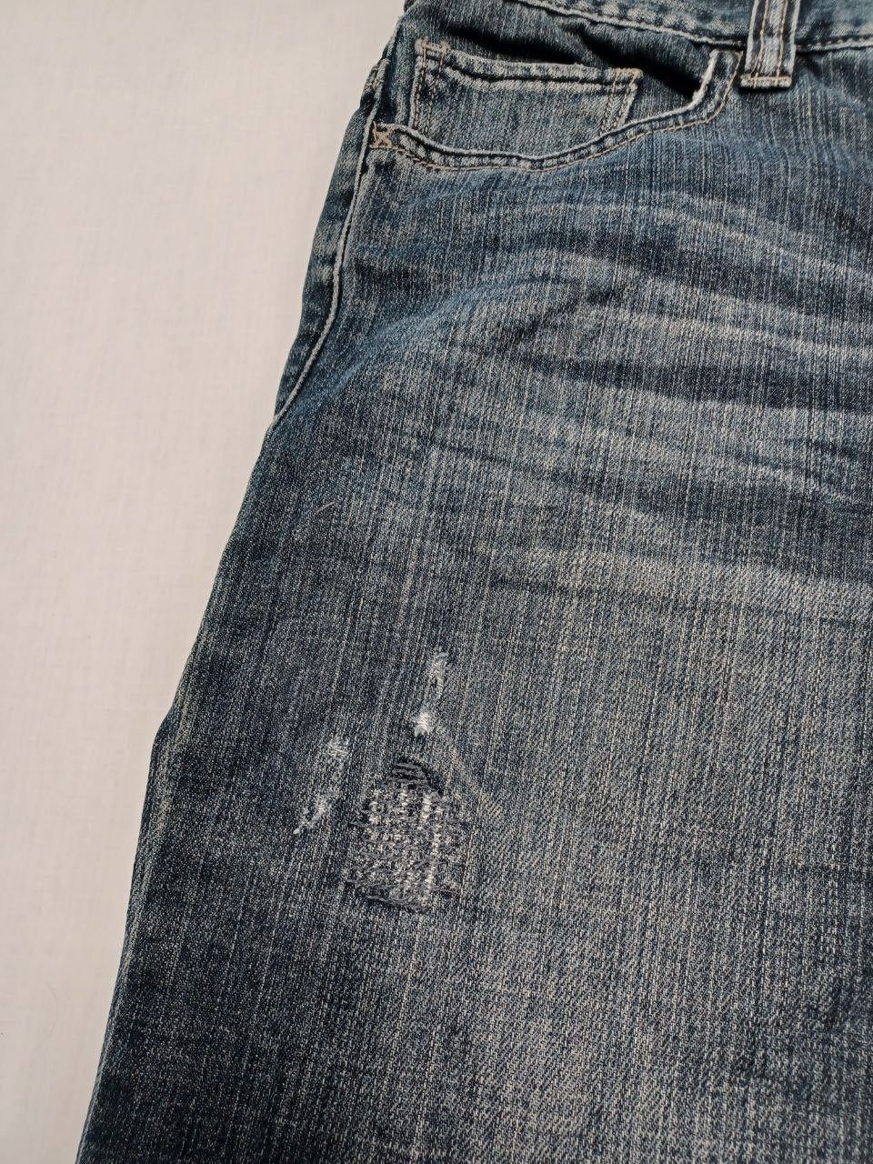 Billabong Billabong distressed big logo jeans denim shorts Size US 32 / EU 48 - 12 Thumbnail