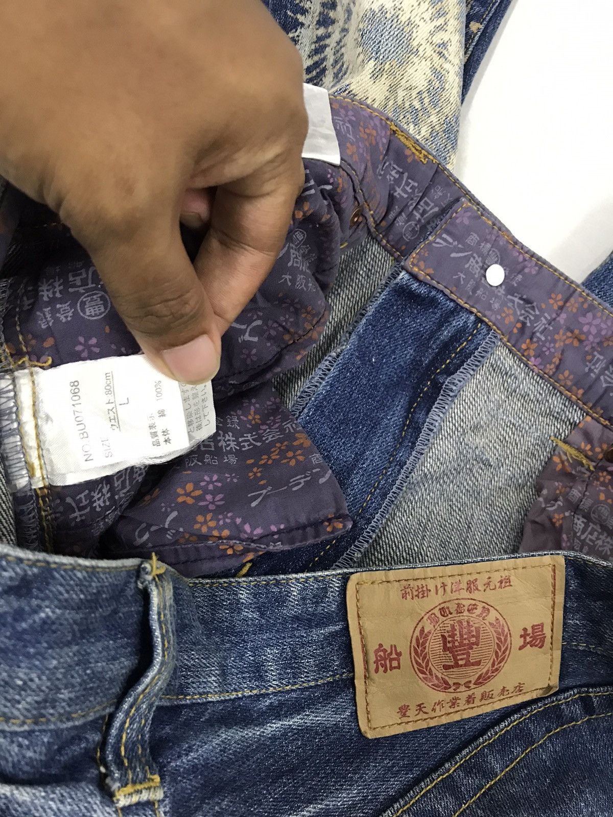 Japanese Brand Vintage Art Fireworks Jeans Evisu Kapital Style Size US 34 / EU 50 - 9 Thumbnail