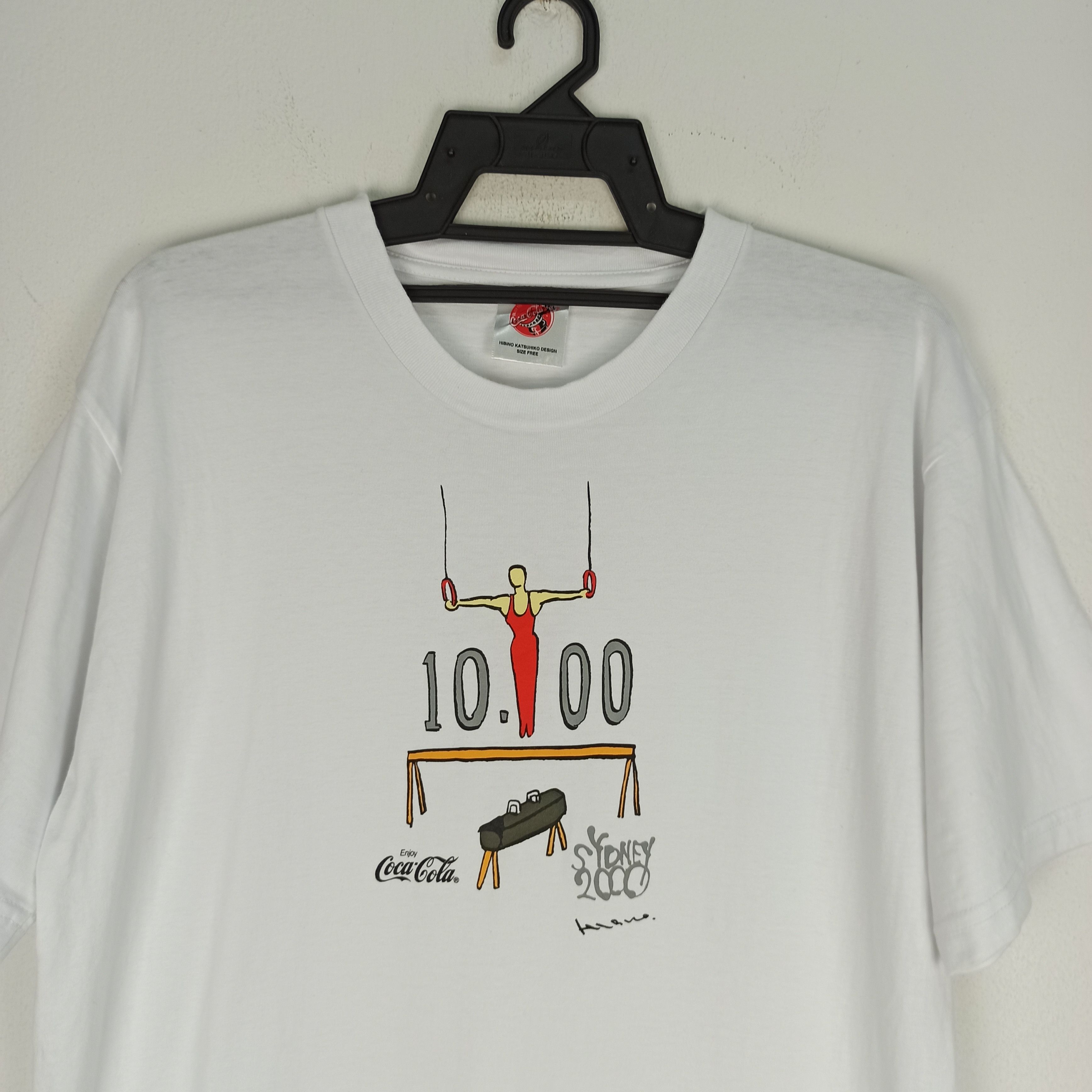 Coca Cola 🔥Vintage🔥 Olympic Sydney 2000 By Coca Cola Tshirt Size US M / EU 48-50 / 2 - 2 Thumbnail