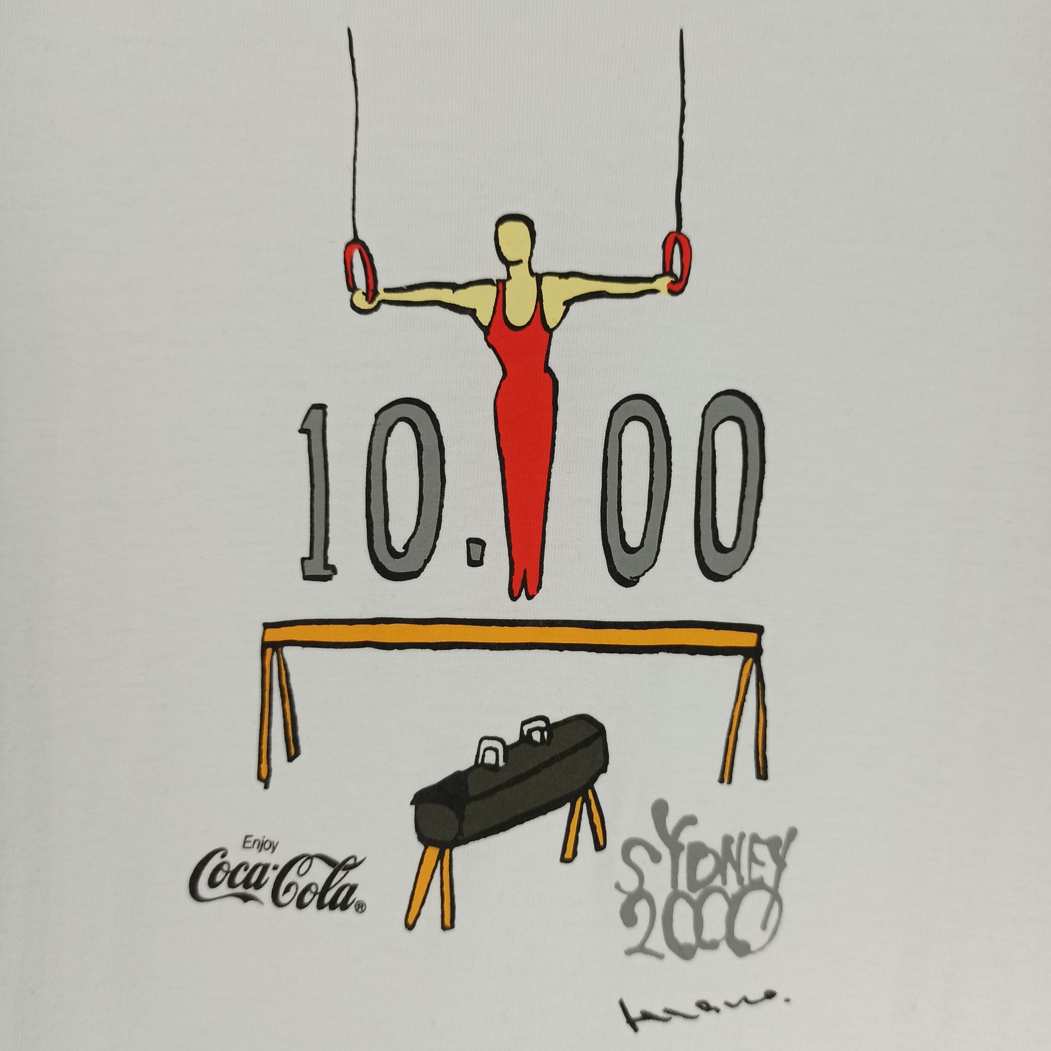 Coca Cola 🔥Vintage🔥 Olympic Sydney 2000 By Coca Cola Tshirt Size US M / EU 48-50 / 2 - 3 Thumbnail