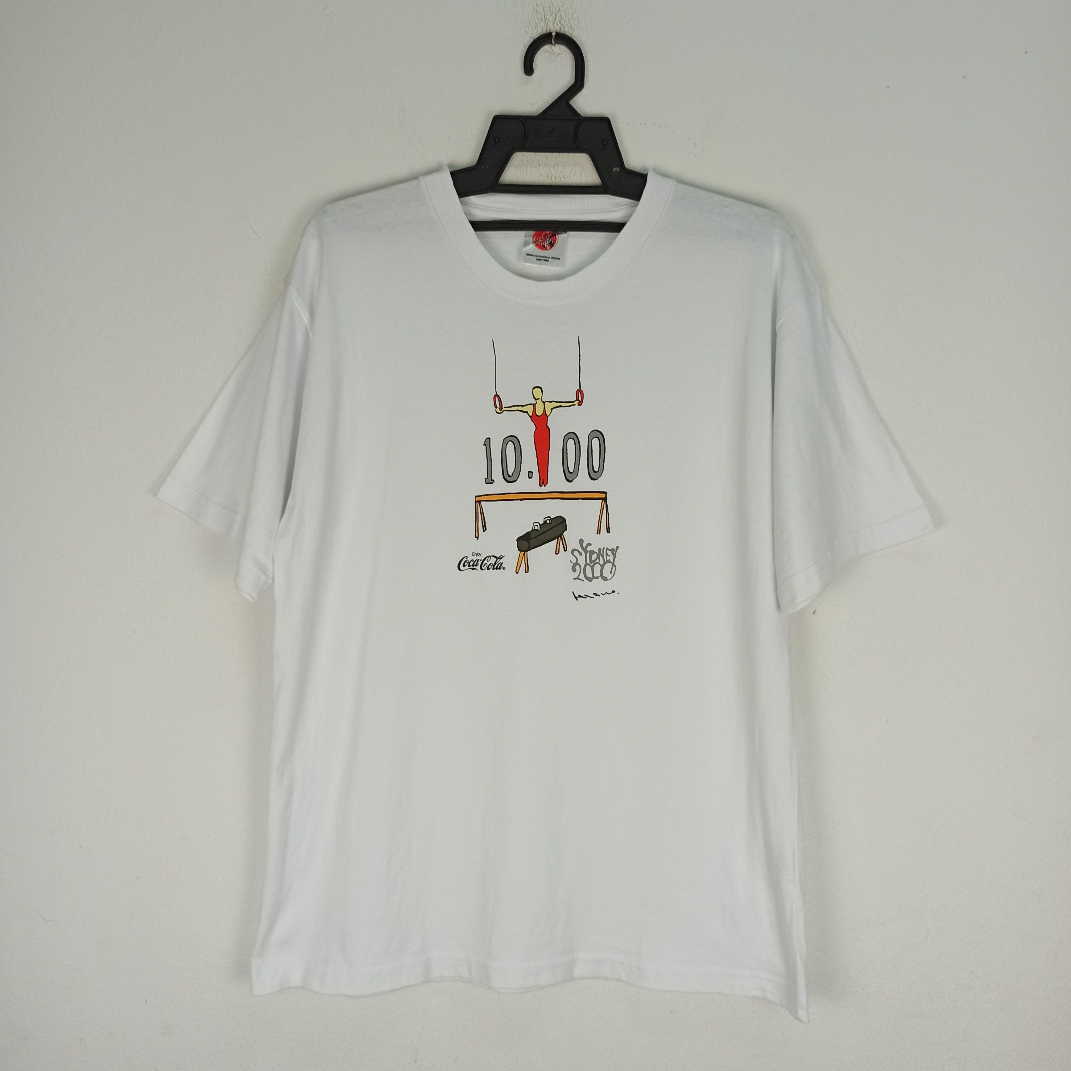 Coca Cola 🔥Vintage🔥 Olympic Sydney 2000 By Coca Cola Tshirt Size US M / EU 48-50 / 2 - 1 Thumbnail