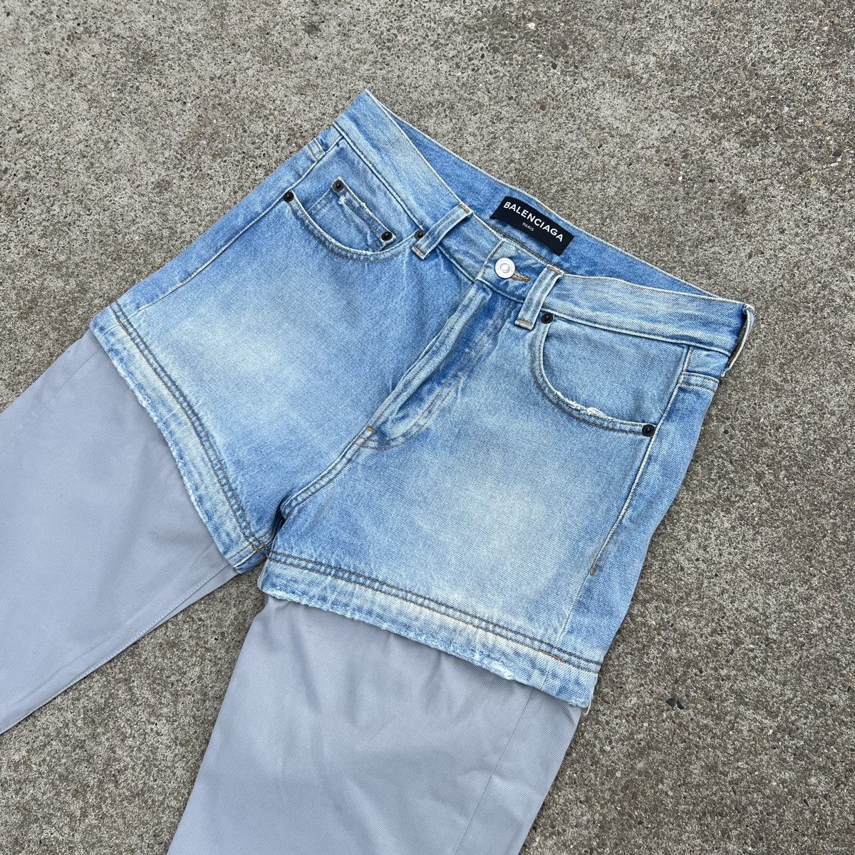 Balenciaga Spring 18 Convertible Jeans Size US 30 / EU 46 - 3 Thumbnail