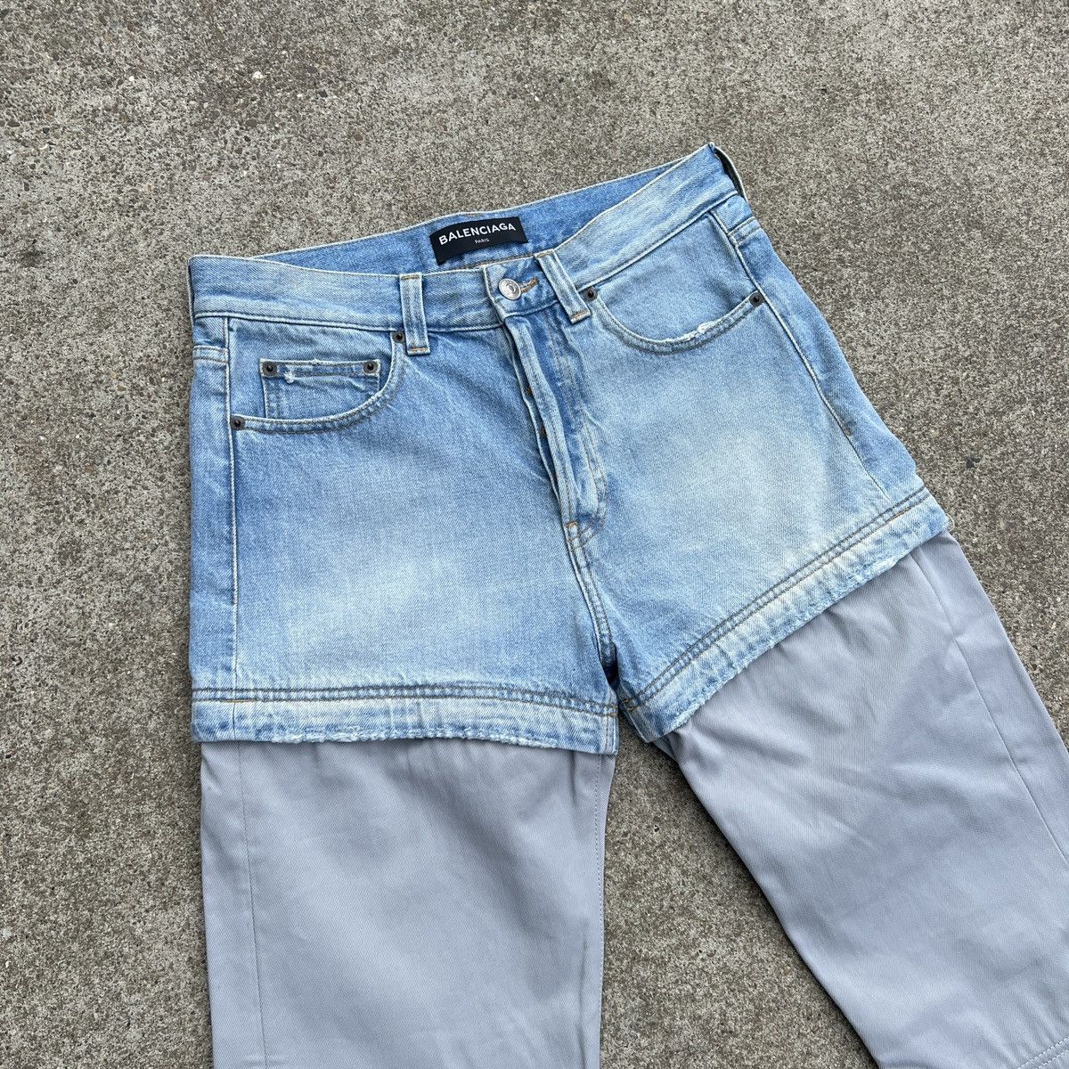 Balenciaga Spring 18 Convertible Jeans Size US 30 / EU 46 - 6 Thumbnail