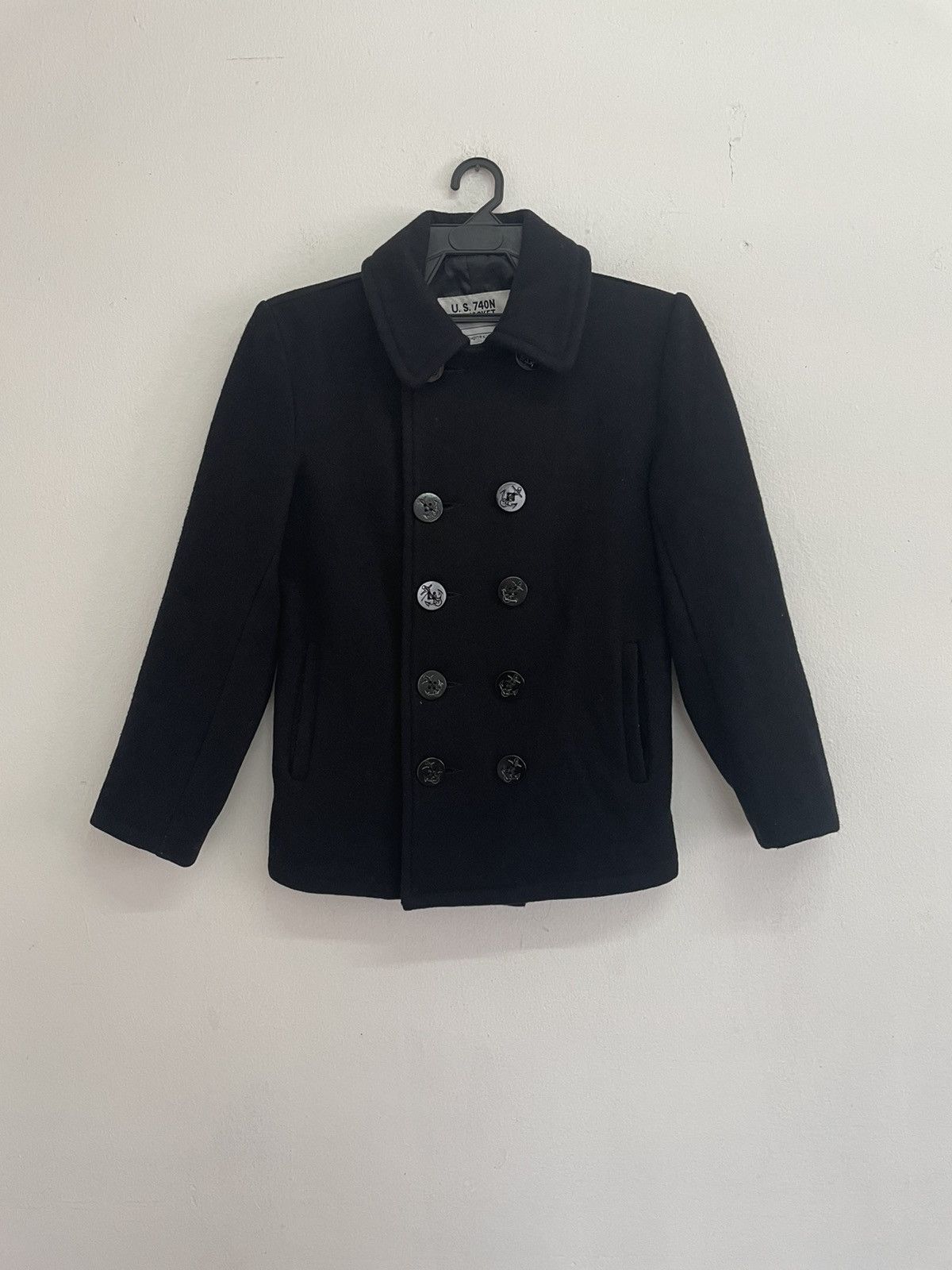 Schott U.S 740N pea jacket Size US S / EU 44-46 / 1 - 1 Thumbnail