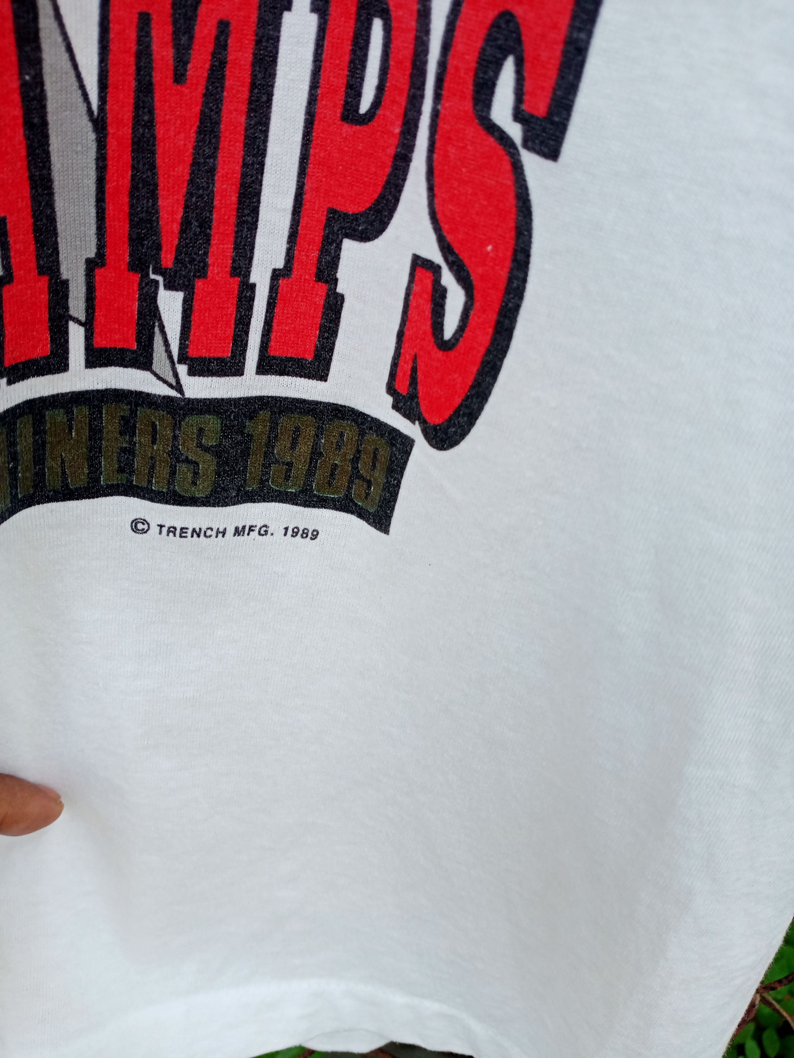 NFL Vintage Super Bowl 80s "Back to Back World Champs" Size US M / EU 48-50 / 2 - 4 Thumbnail