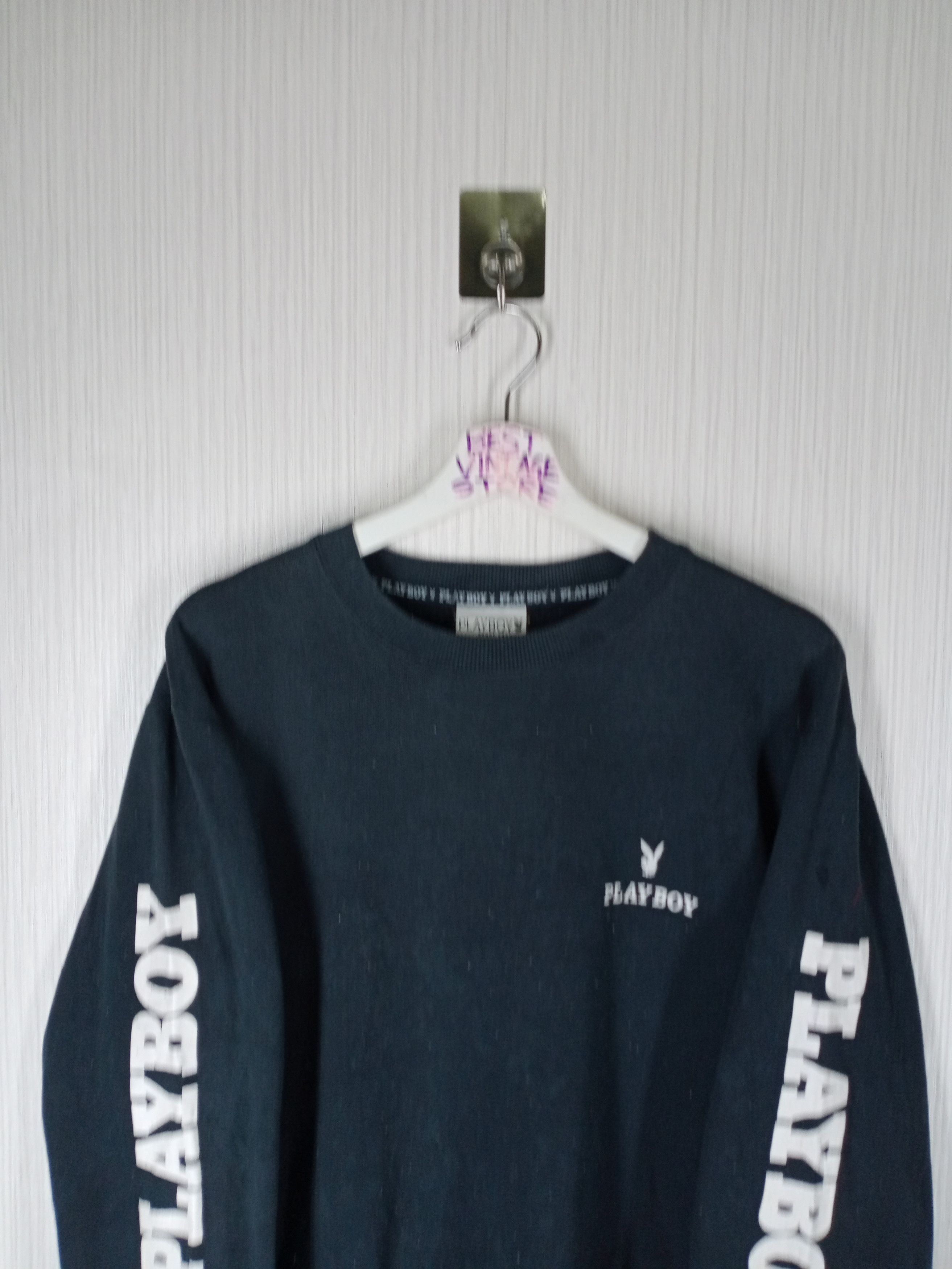 Playboy Vintage 90s Playboy Big Logo Sweatshirt Size US M / EU 48-50 / 2 - 3 Thumbnail