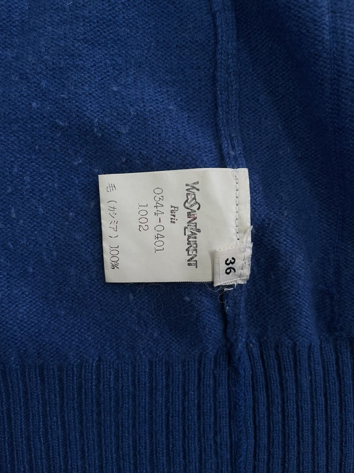 Yves Saint Laurent Yves Saint Laurent pure wool cardigan Size S / US 4 / IT 40 - 3 Thumbnail