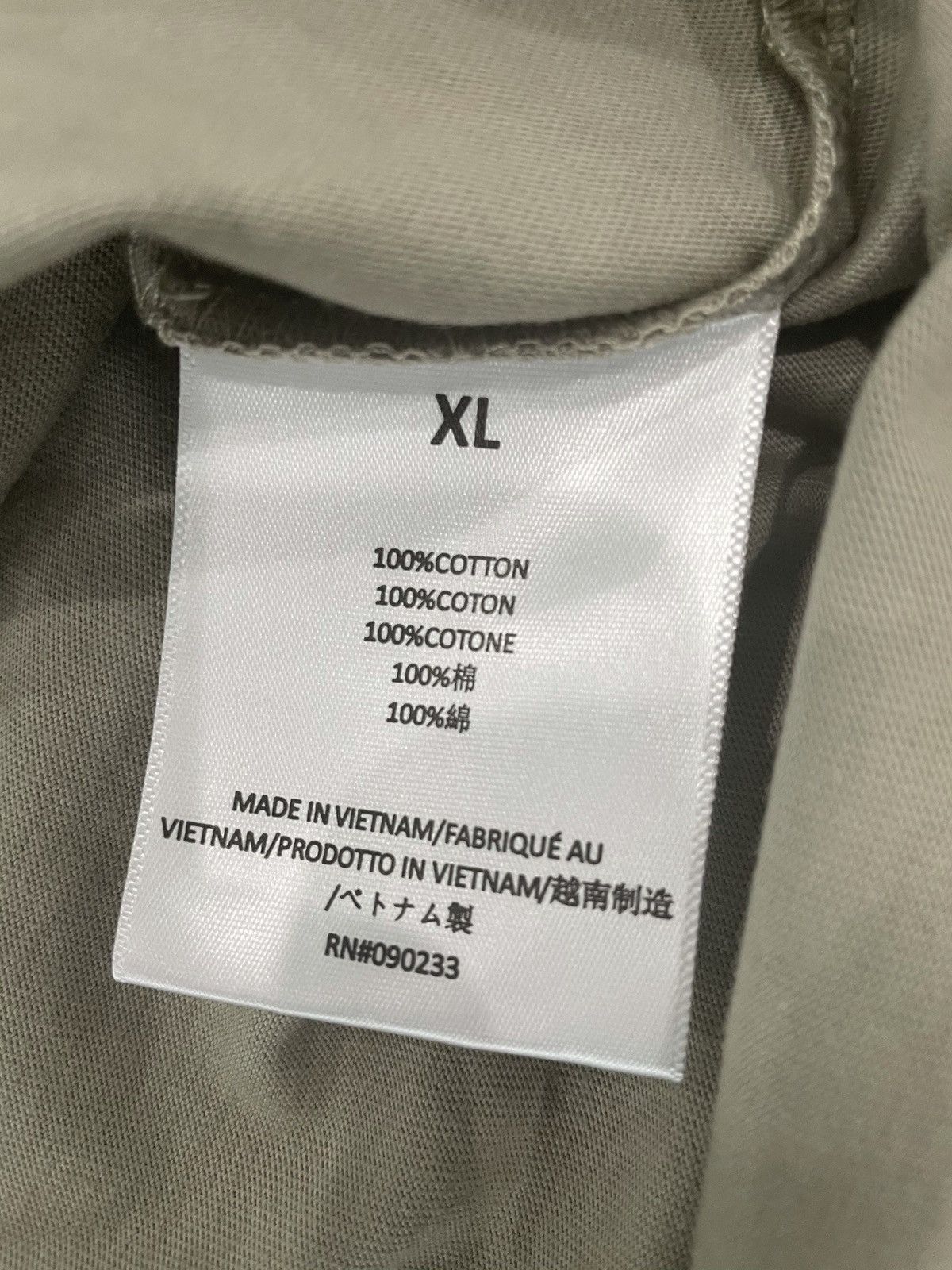 Fear of God Fear of God Essentials Pistachio T-shirt Size US XL / EU 56 / 4 - 3 Thumbnail