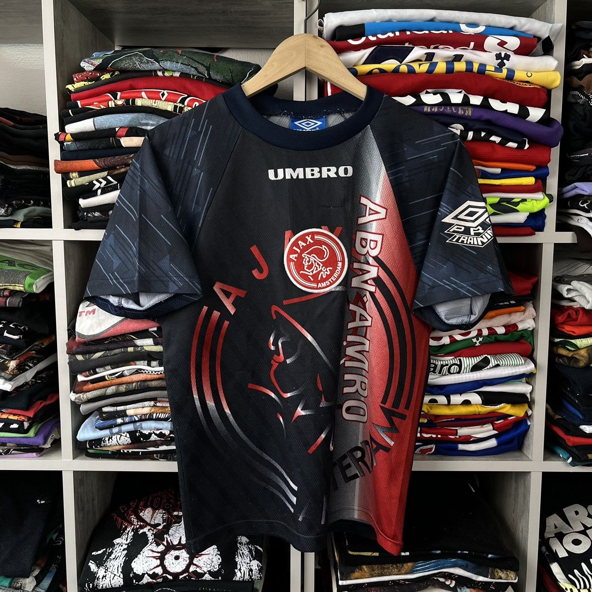 Umbro × Vintage AJAX 1996/97 UMBRO PRO TRAINING SOCCER JERSEY FOOTBALL SHIRT Size US S / EU 44-46 / 1 - 1 Thumbnail