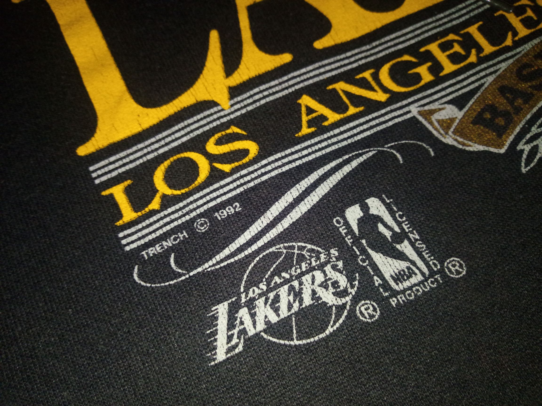 NBA × Vintage VTG 90s NBA Los Angeles Lakers sweater hoodie kobe bryant Size US M / EU 48-50 / 2 - 4 Thumbnail
