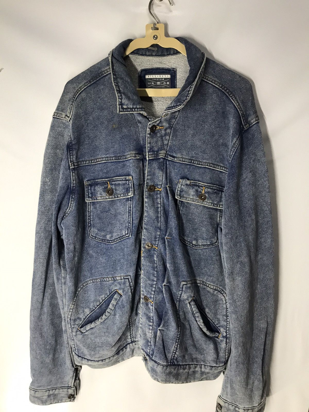 Billabong × Indigo Billabong indigo collection zipper jacket Size US L / EU 52-54 / 3 - 7 Thumbnail