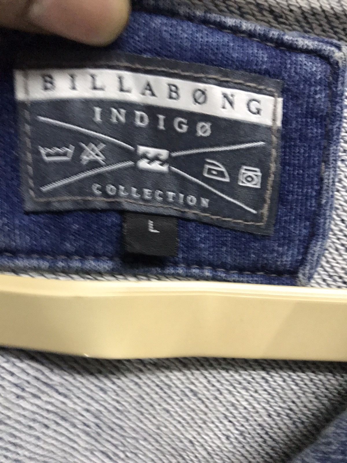 Billabong × Indigo Billabong indigo collection zipper jacket Size US L / EU 52-54 / 3 - 3 Thumbnail