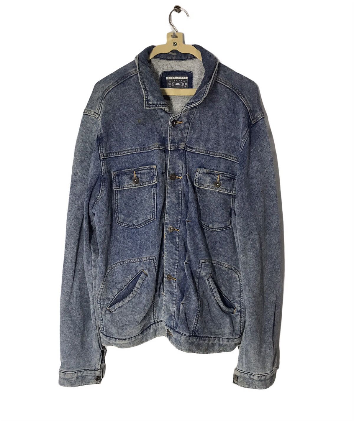Billabong × Indigo Billabong indigo collection zipper jacket Size US L / EU 52-54 / 3 - 1 Thumbnail