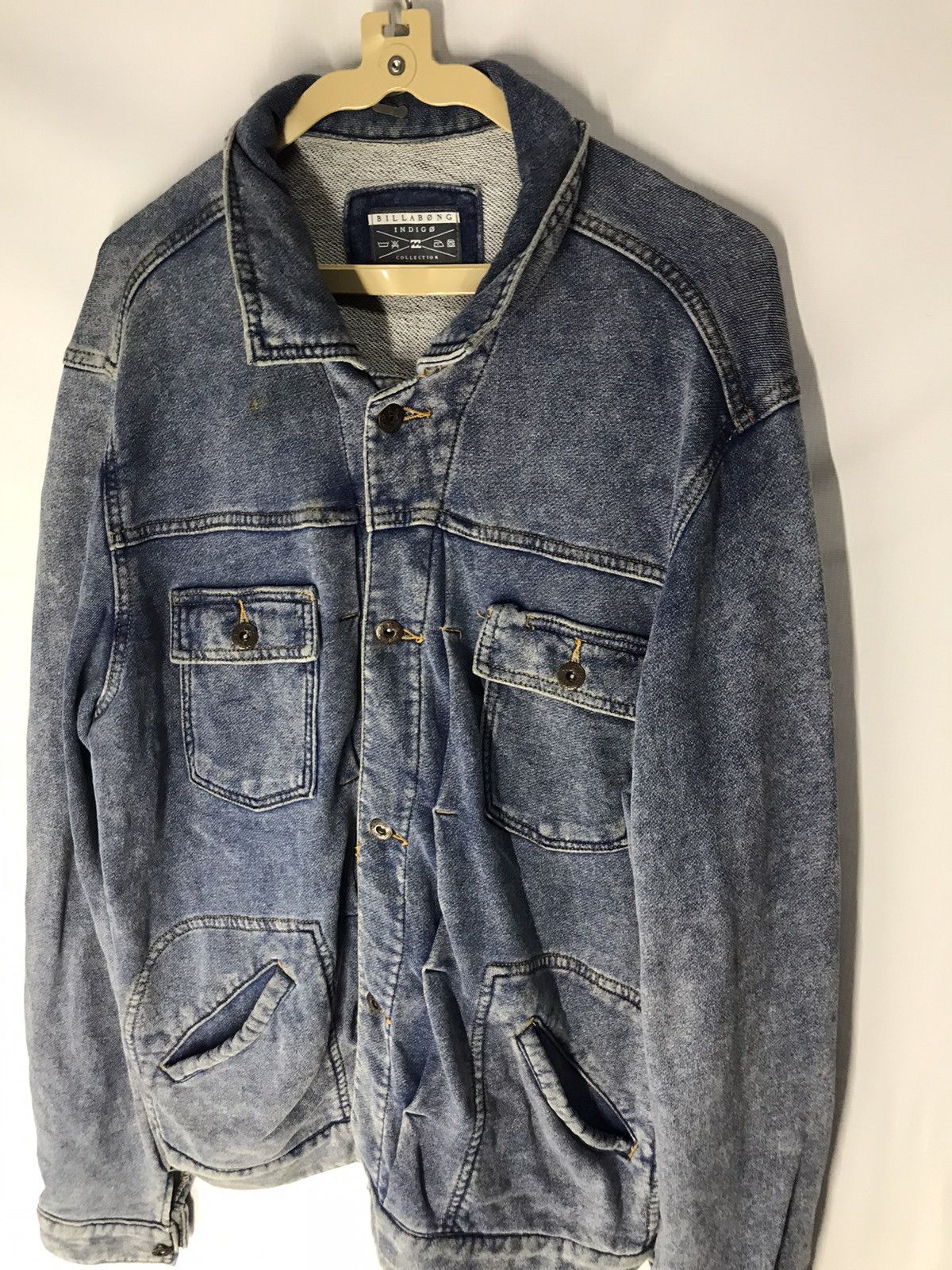 Billabong × Indigo Billabong indigo collection zipper jacket Size US L / EU 52-54 / 3 - 5 Thumbnail