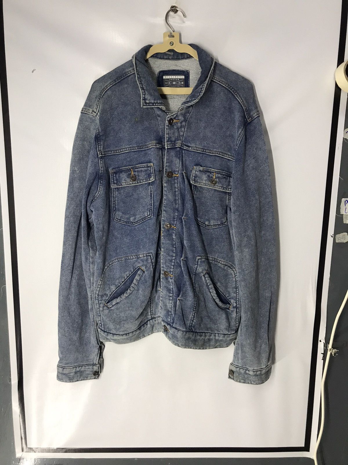 Billabong × Indigo Billabong indigo collection zipper jacket Size US L / EU 52-54 / 3 - 8 Thumbnail