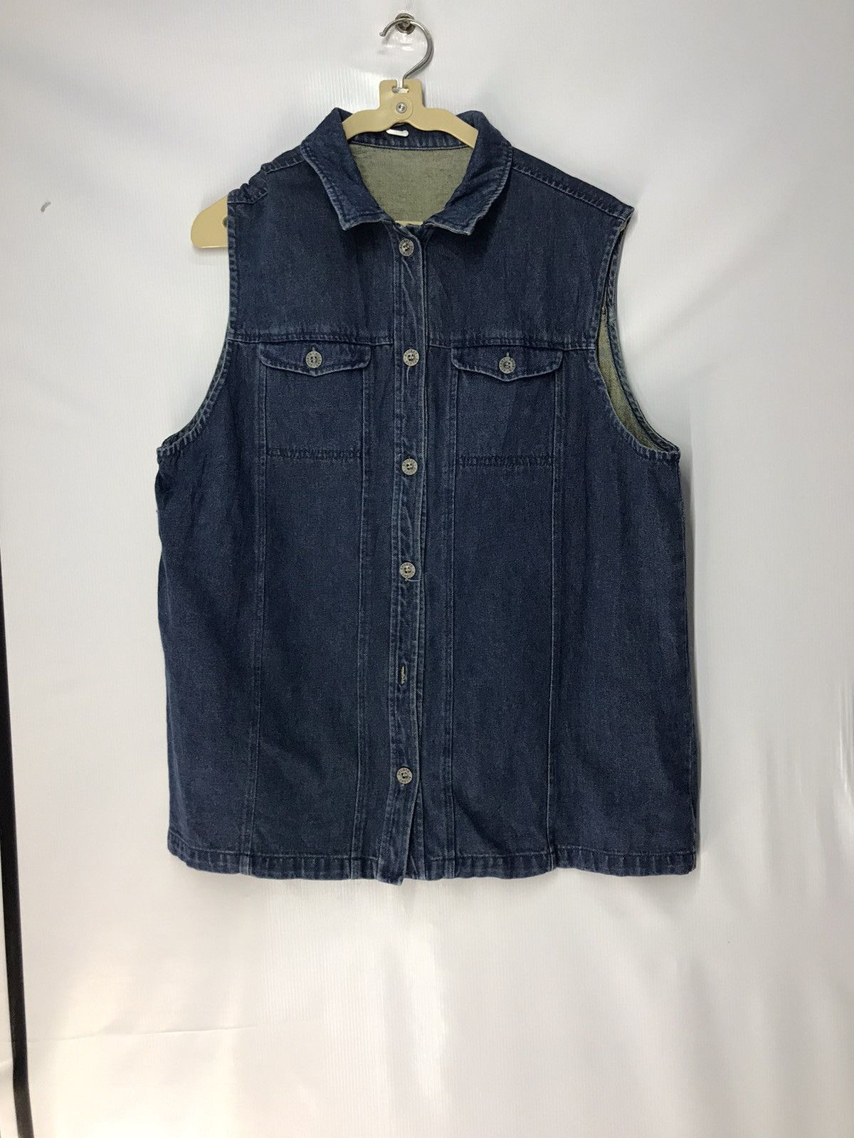 Japanese Brand × Other Vest denim buttom up Size US M / EU 48-50 / 2 - 3 Thumbnail