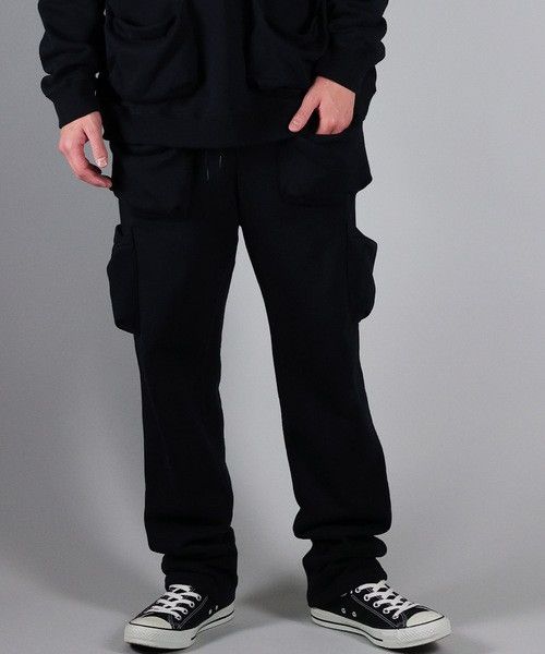 number-n-ine-number-nine-cargo-sweatpants-hybrid-grailed
