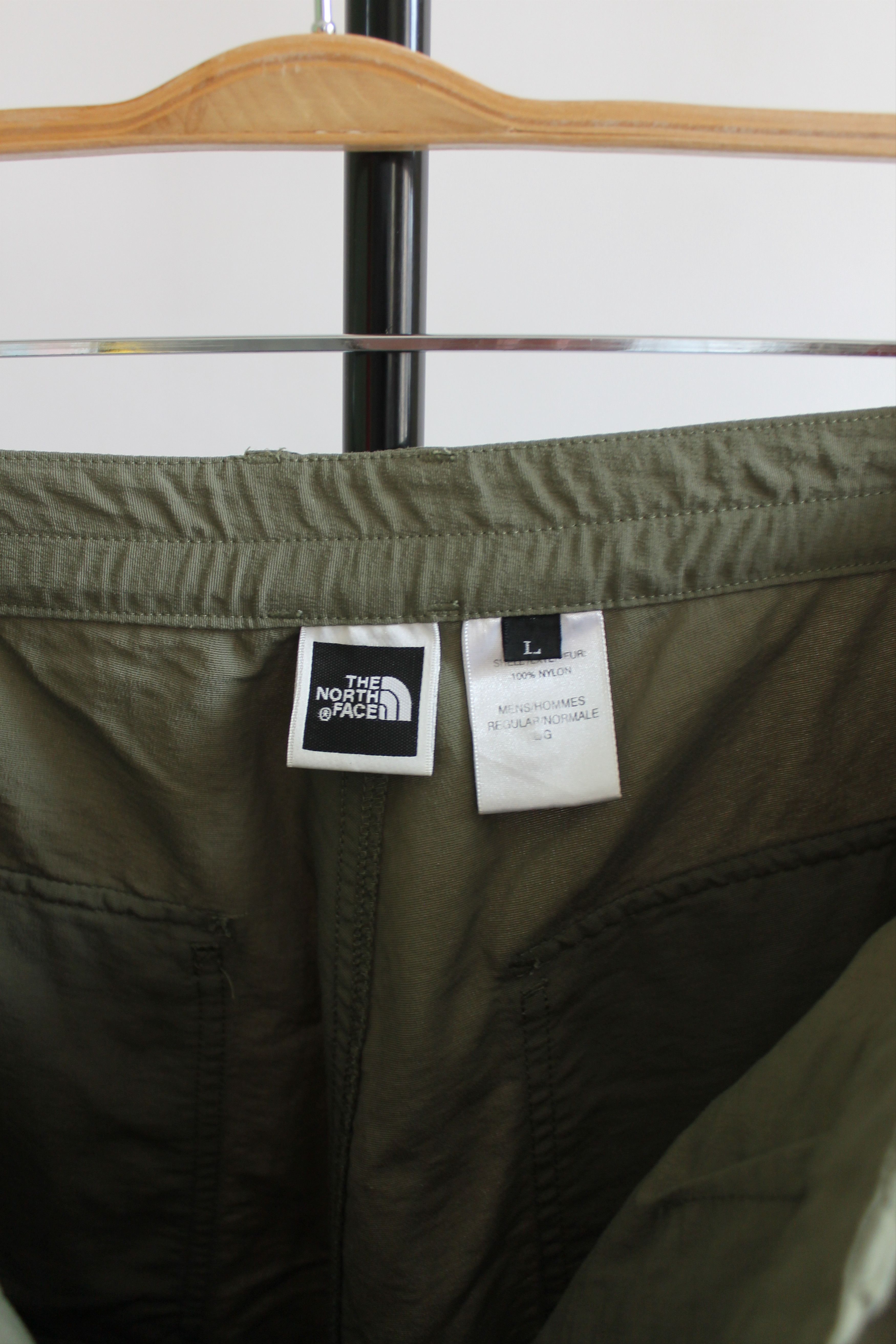 The North Face × Vintage 90's The North Face Green Hiking Pants / Shorts Nylon 2 in 1 Size US 34 / EU 50 - 6 Thumbnail