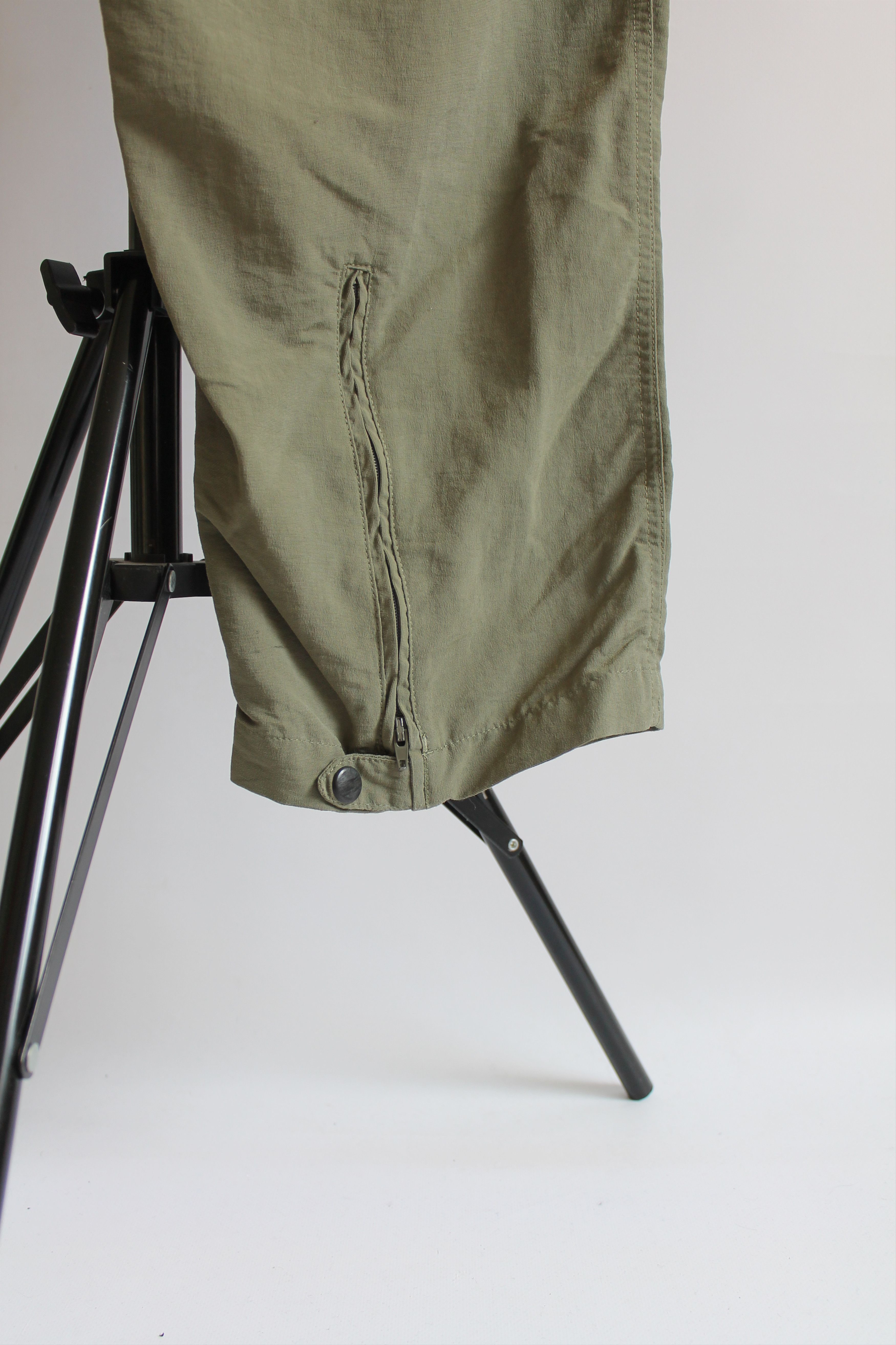 The North Face × Vintage 90's The North Face Green Hiking Pants / Shorts Nylon 2 in 1 Size US 34 / EU 50 - 4 Thumbnail