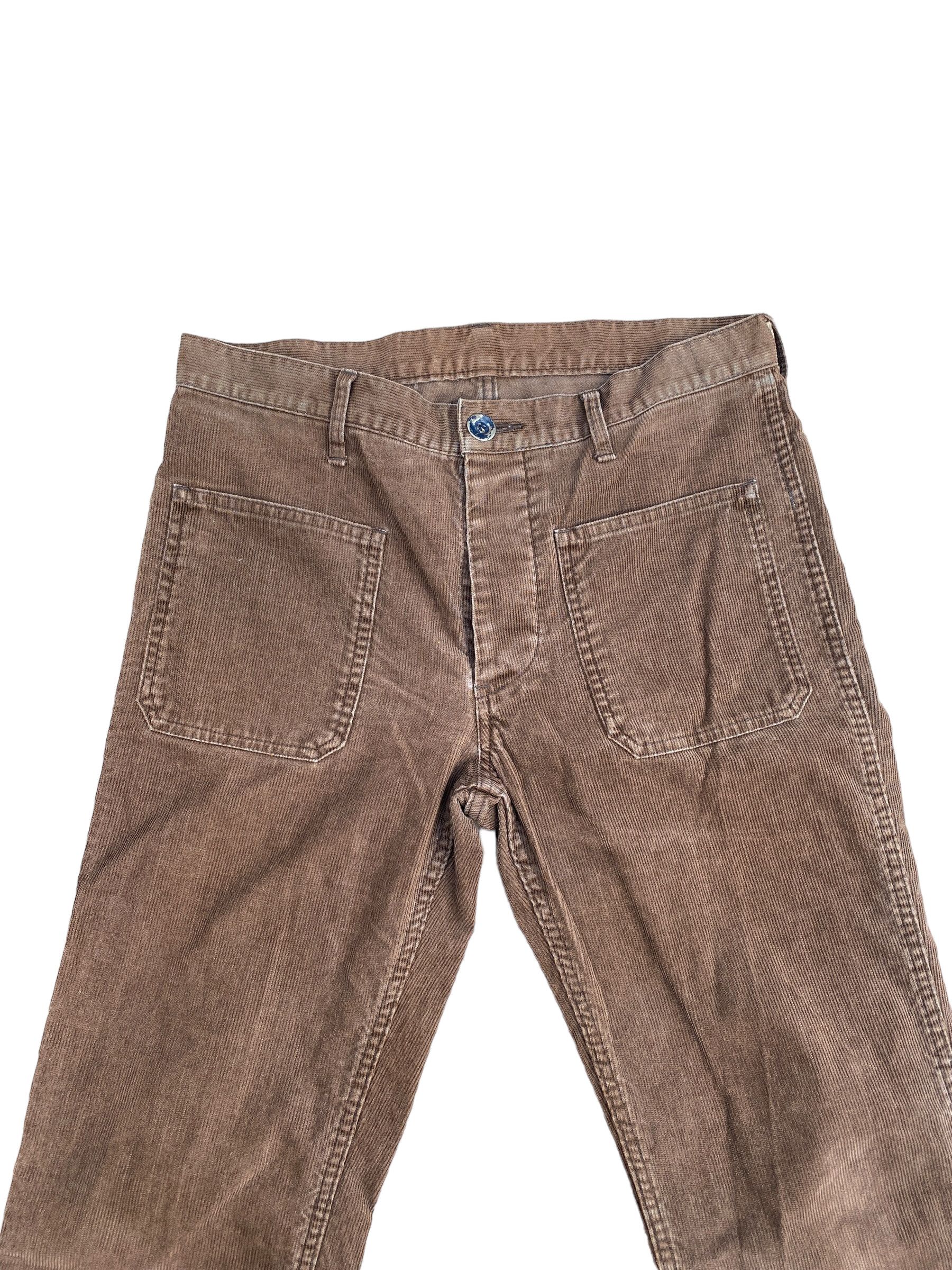 Visvim Fisherman Brown Corduroy Pants Size US 29 - 2 Thumbnail