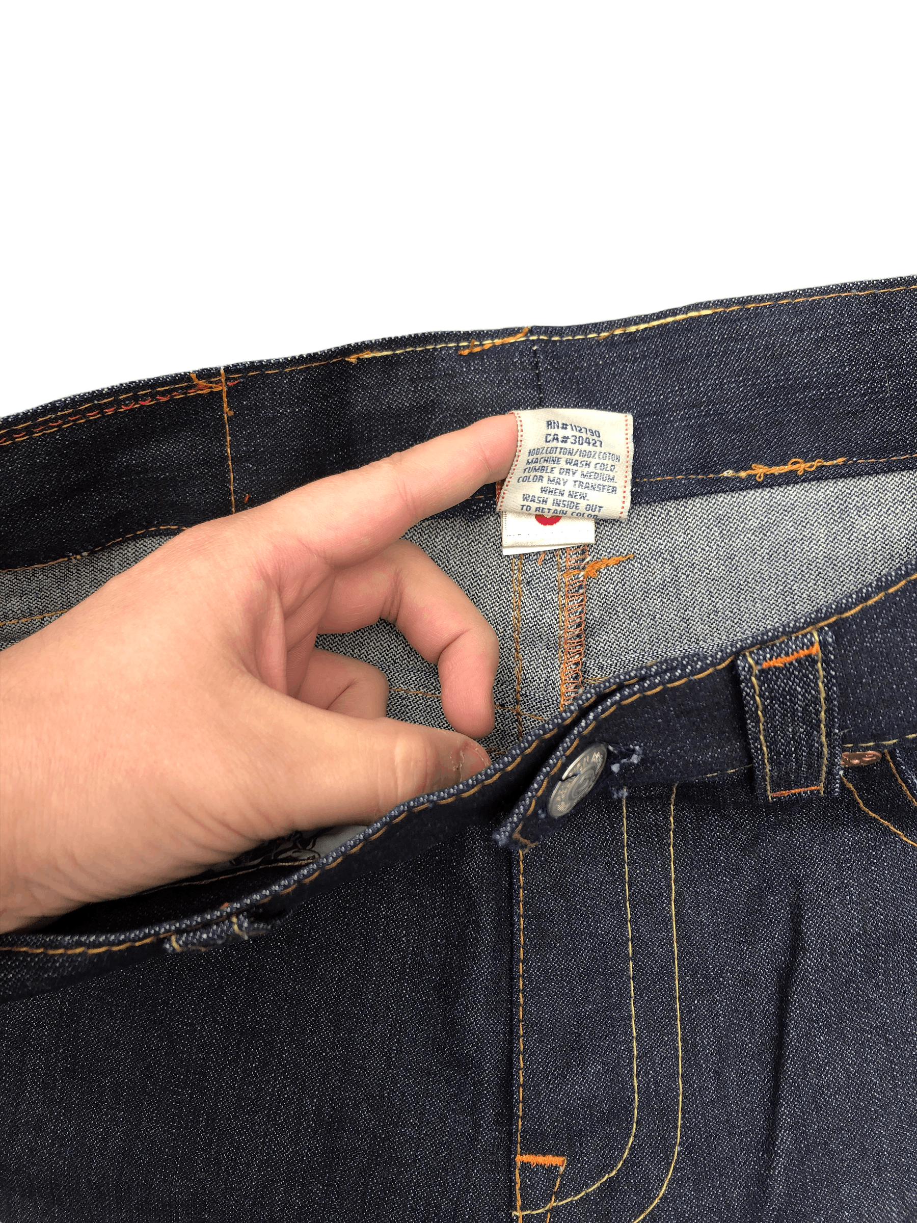 True Religion × Vintage Vintage True Religion Embroidered Jeans Size 34 JOEY Blue Size US 34 / EU 50 - 9 Thumbnail