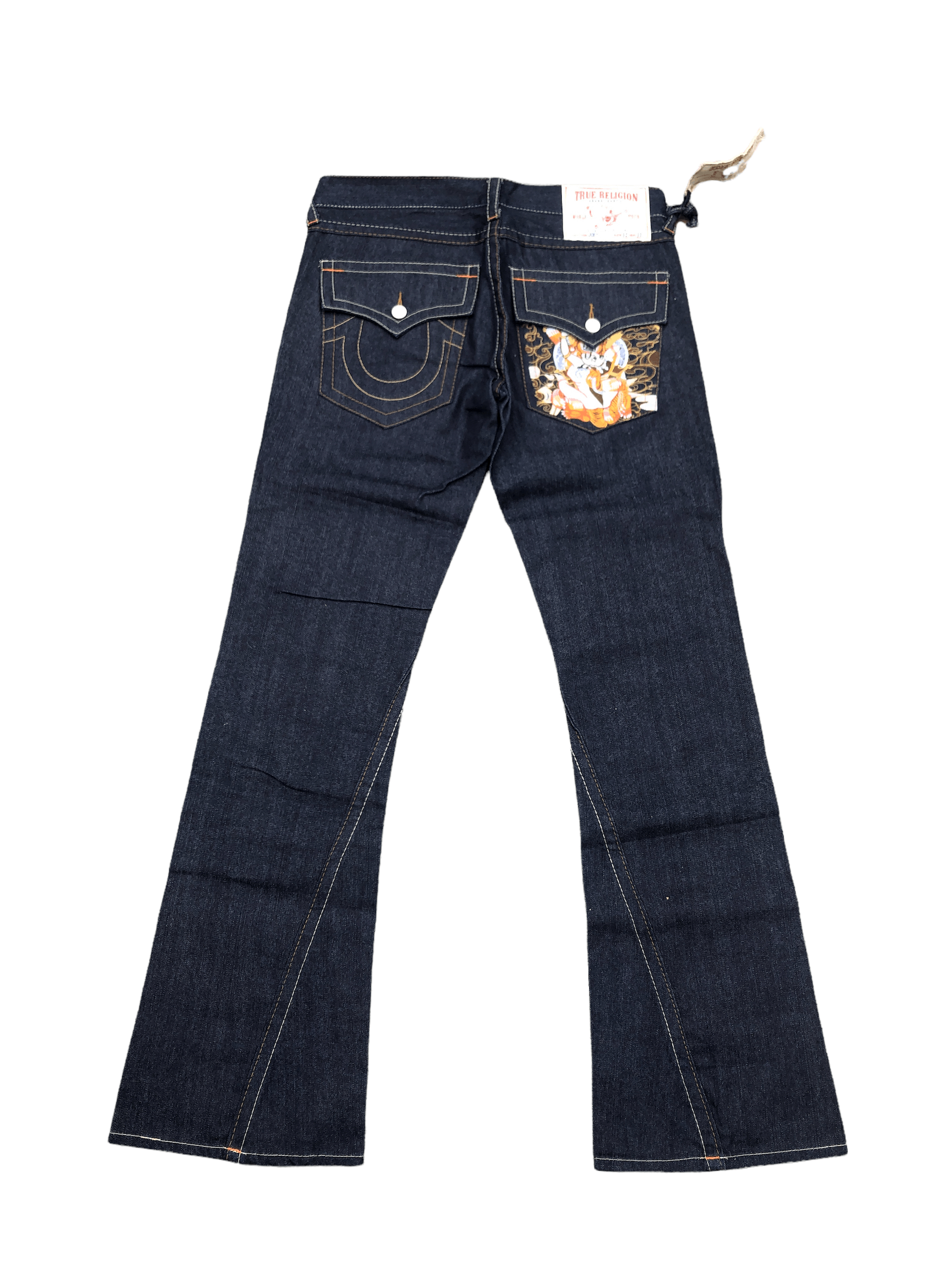 True Religion × Vintage Vintage True Religion Embroidered Jeans Size 32 JOEY BLUE Size US 32 / EU 48 - 4 Thumbnail