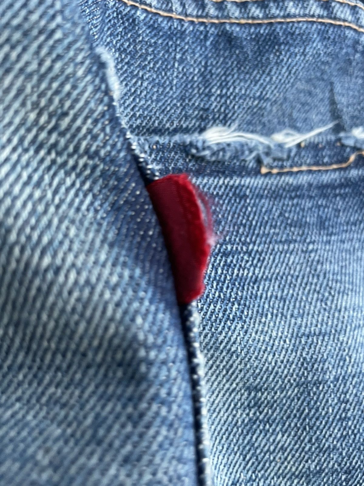 Levi's Vintage 2004 Levis 501 XX E 1937 Model Selvedge Distresed Size US 32 / EU 48 - 18 Thumbnail