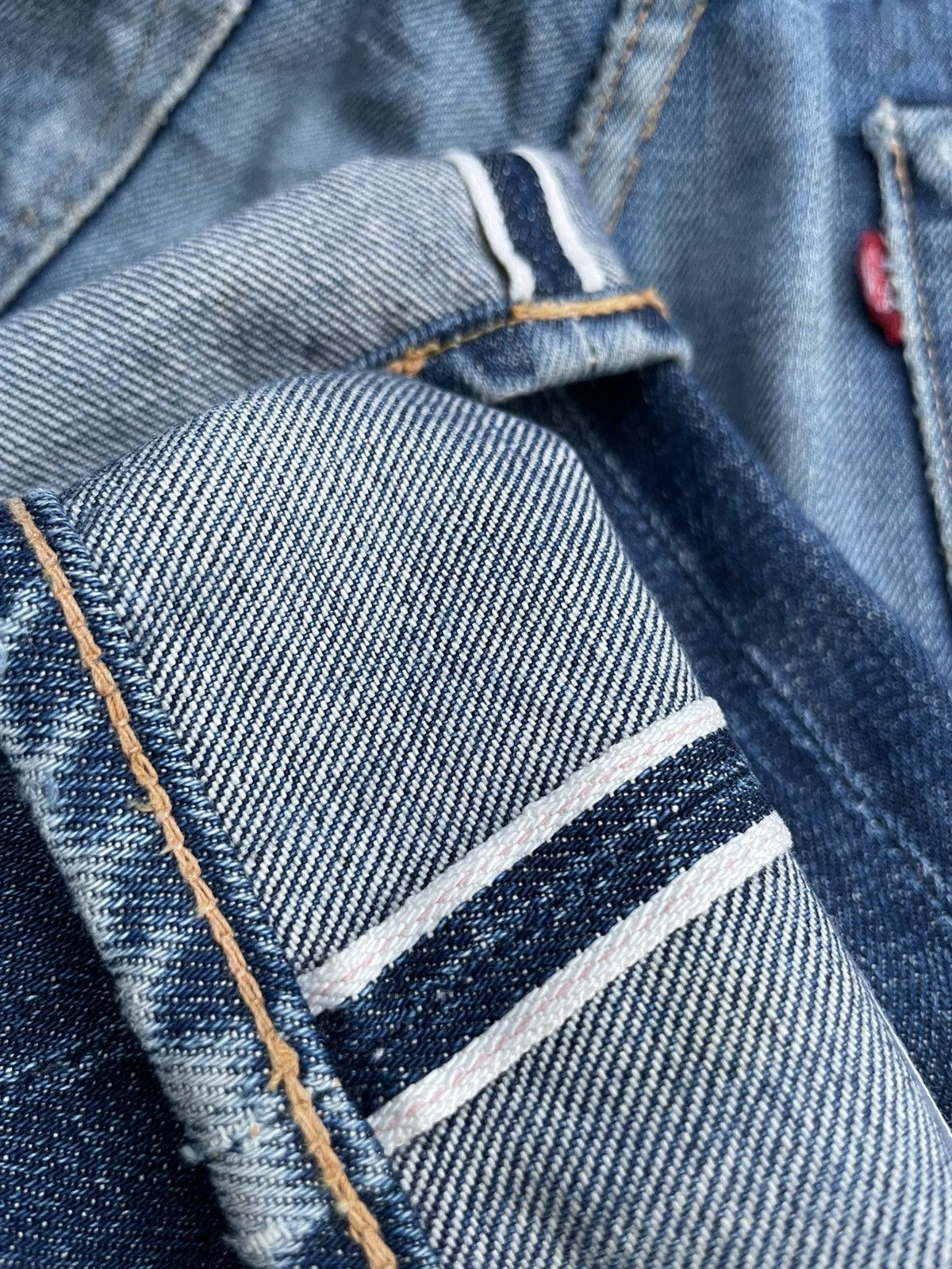 Levi's Vintage 2004 Levis 501 XX E 1937 Model Selvedge Distresed Size US 32 / EU 48 - 14 Thumbnail