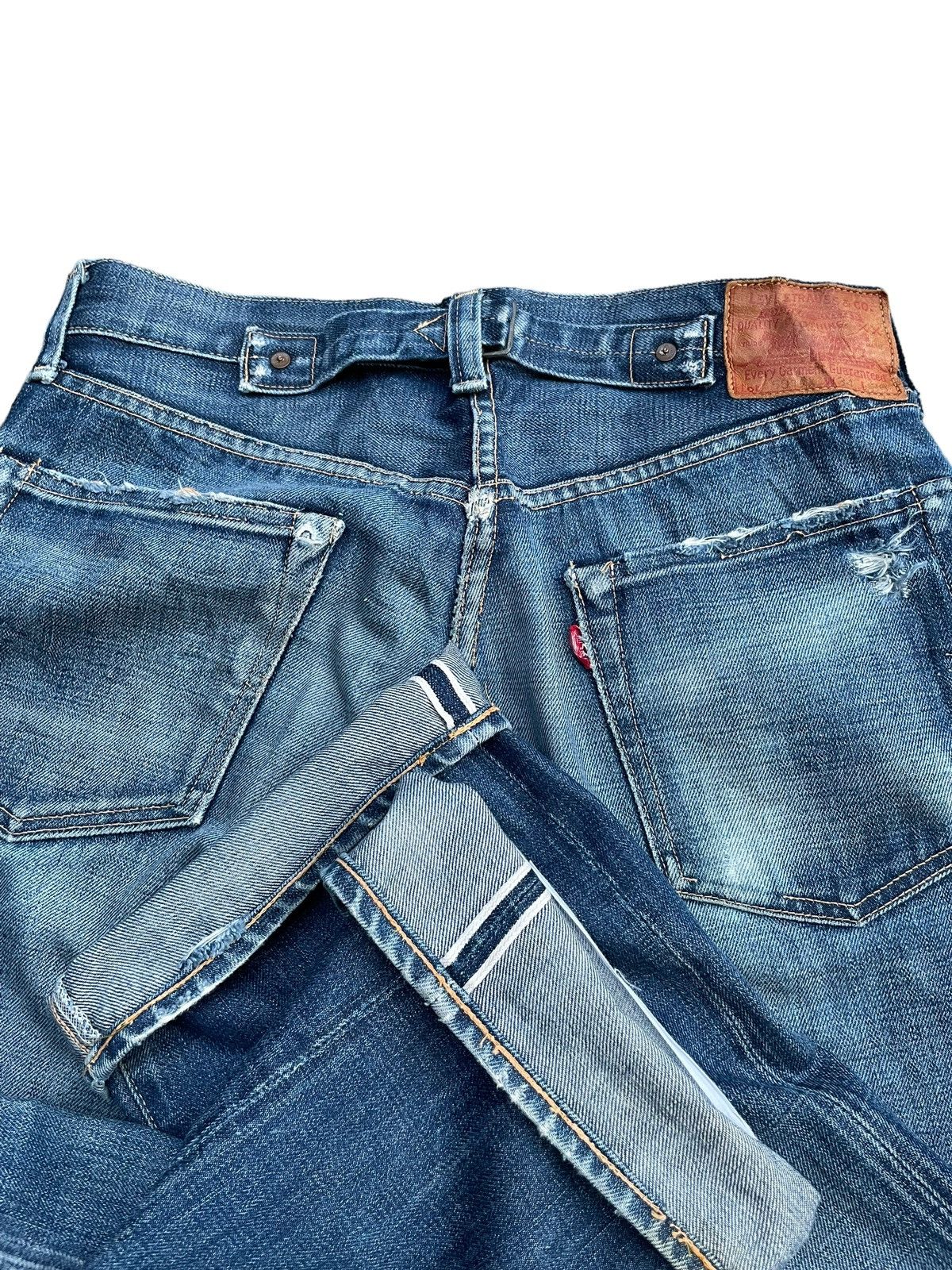 Levi's Vintage 2004 Levis 501 XX E 1937 Model Selvedge Distresed Size US 32 / EU 48 - 13 Thumbnail