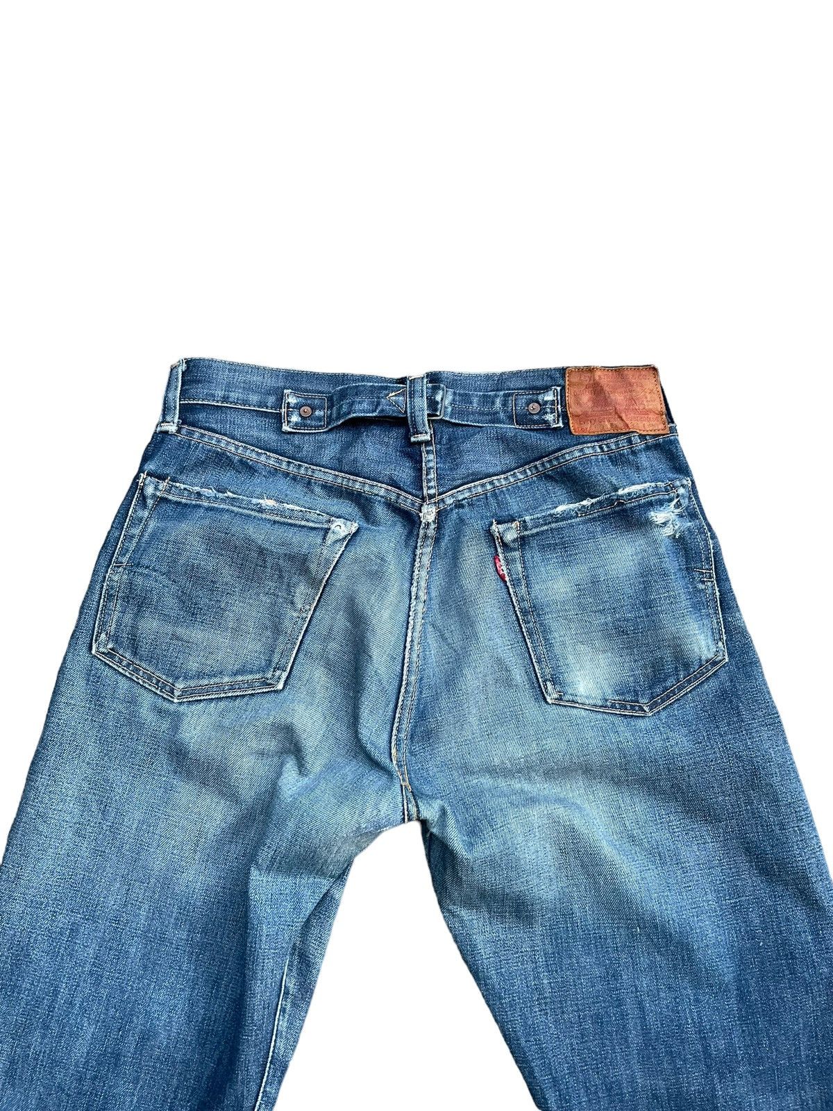 Levi's Vintage 2004 Levis 501 XX E 1937 Model Selvedge Distresed Size US 32 / EU 48 - 9 Thumbnail