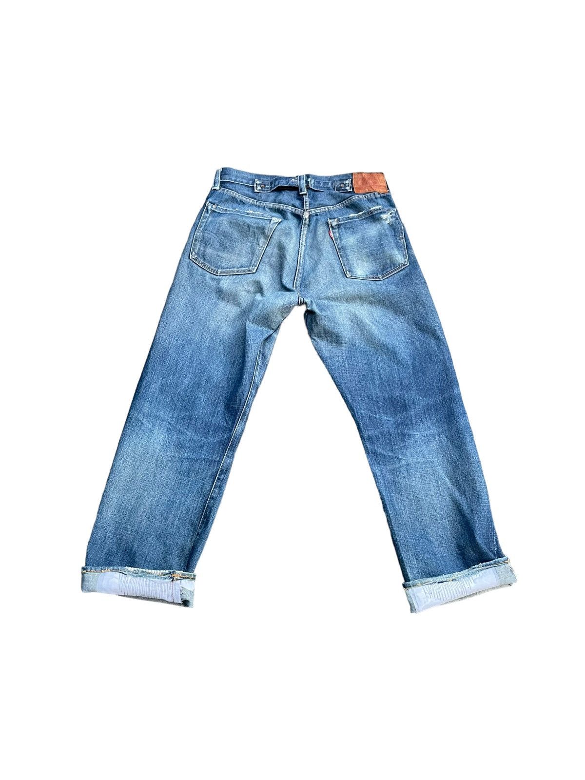 Levi's Vintage 2004 Levis 501 XX E 1937 Model Selvedge Distresed Size US 32 / EU 48 - 8 Thumbnail
