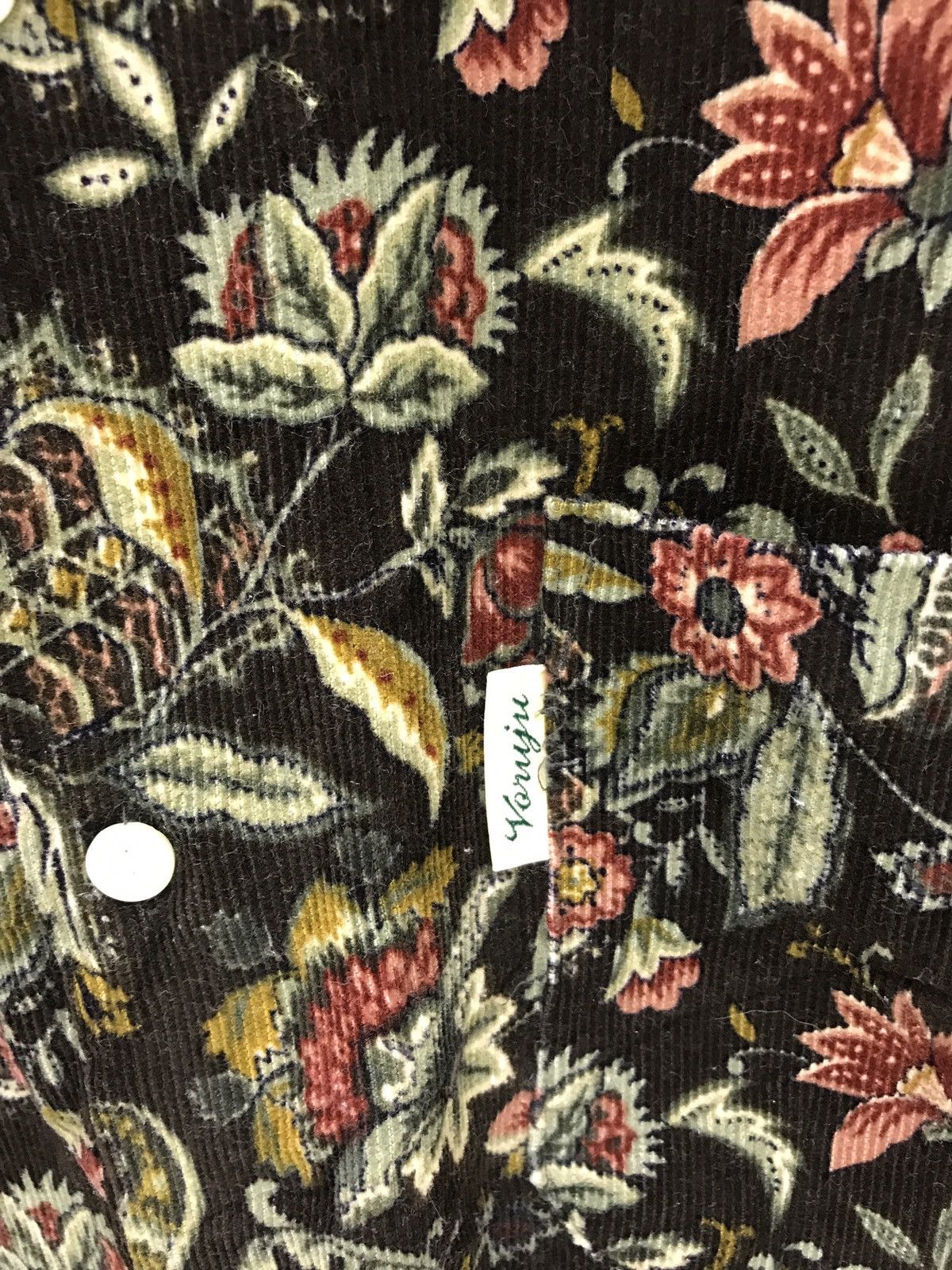 Flannel Fielden Flannel Shirt Corduroy Floral Button 6🟩3 Size US M / EU 48-50 / 2 - 4 Thumbnail