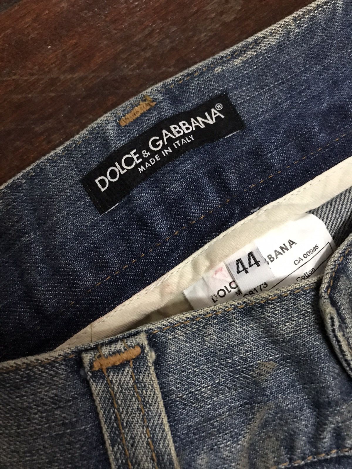 Dolce & Gabbana Vintage Dolce&Gabbana distressed jeans Size US 32 / EU 48 - 4 Thumbnail