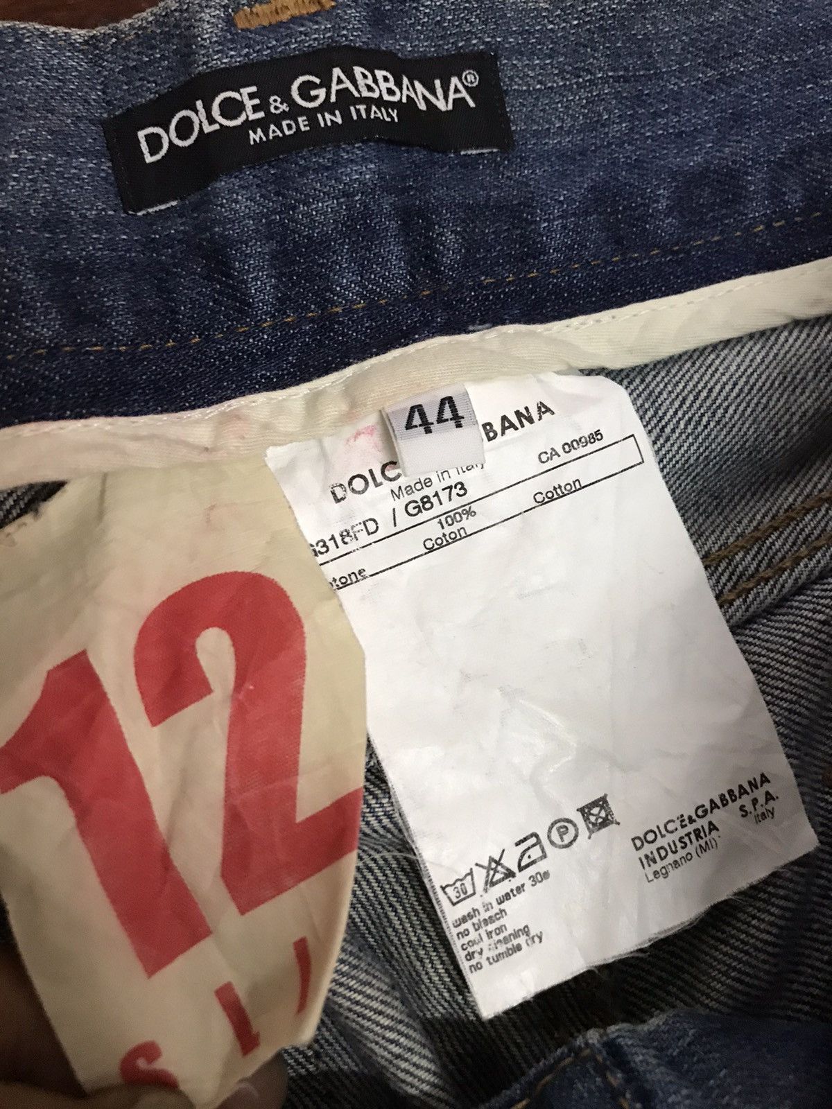 Dolce & Gabbana Vintage Dolce&Gabbana distressed jeans Size US 32 / EU 48 - 10 Thumbnail