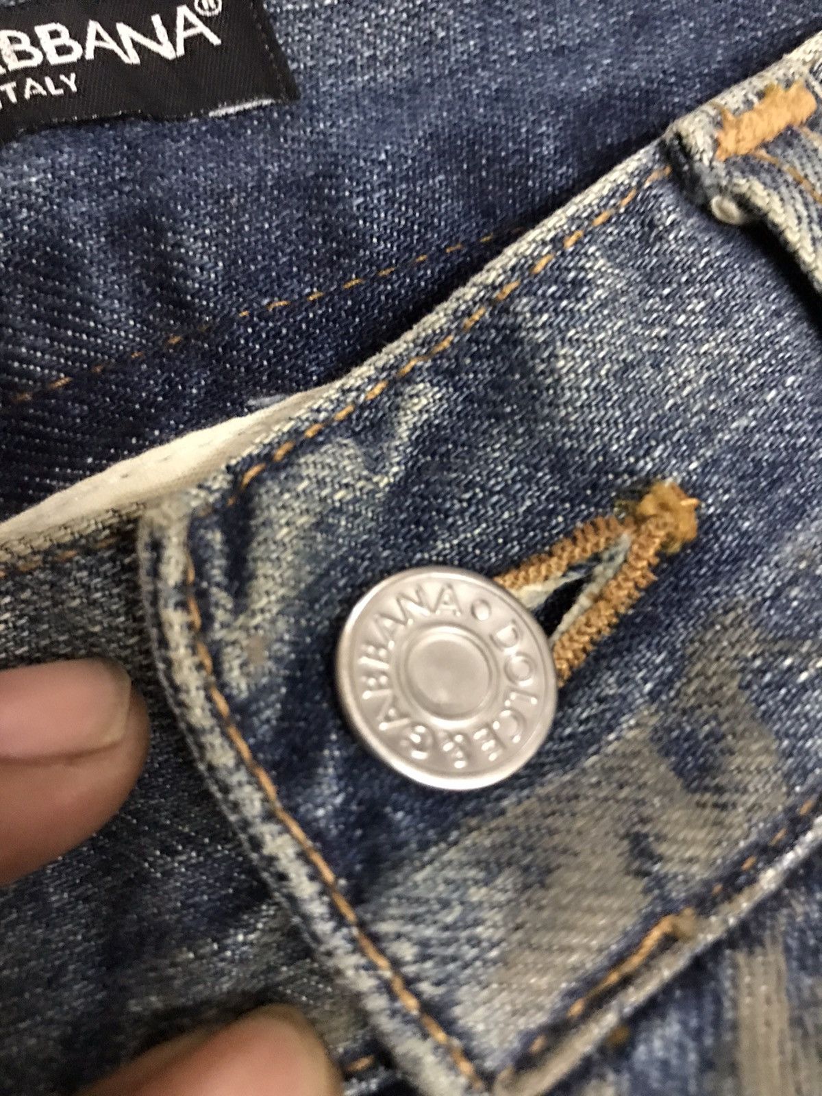 Dolce & Gabbana Vintage Dolce&Gabbana distressed jeans Size US 32 / EU 48 - 8 Thumbnail