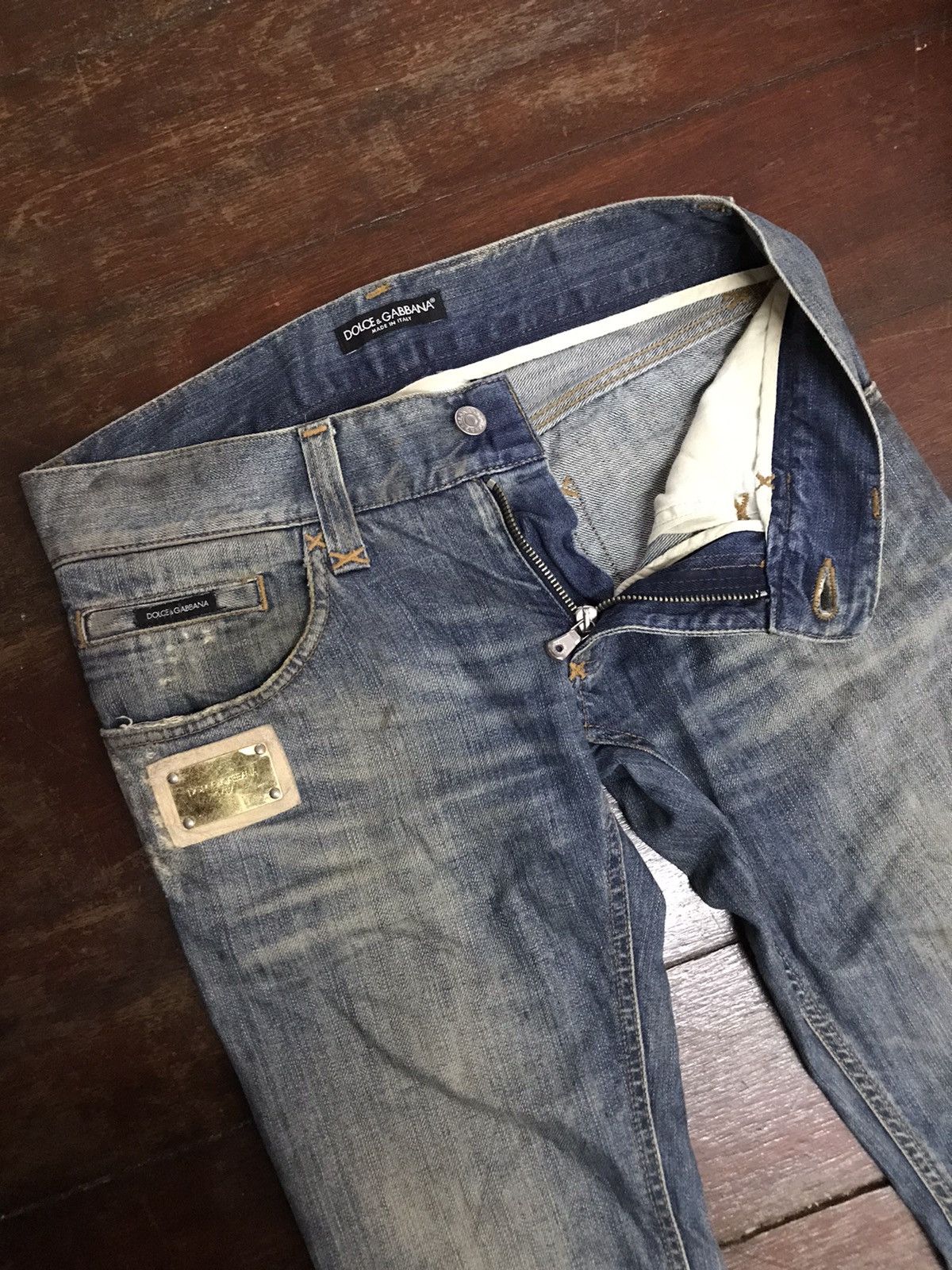 Dolce & Gabbana Vintage Dolce&Gabbana distressed jeans Size US 32 / EU 48 - 6 Thumbnail