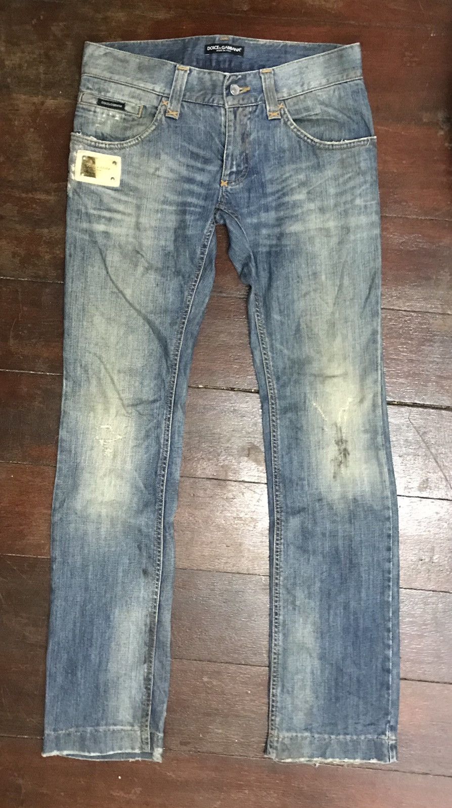 Dolce & Gabbana Vintage Dolce&Gabbana distressed jeans Size US 32 / EU 48 - 12 Thumbnail