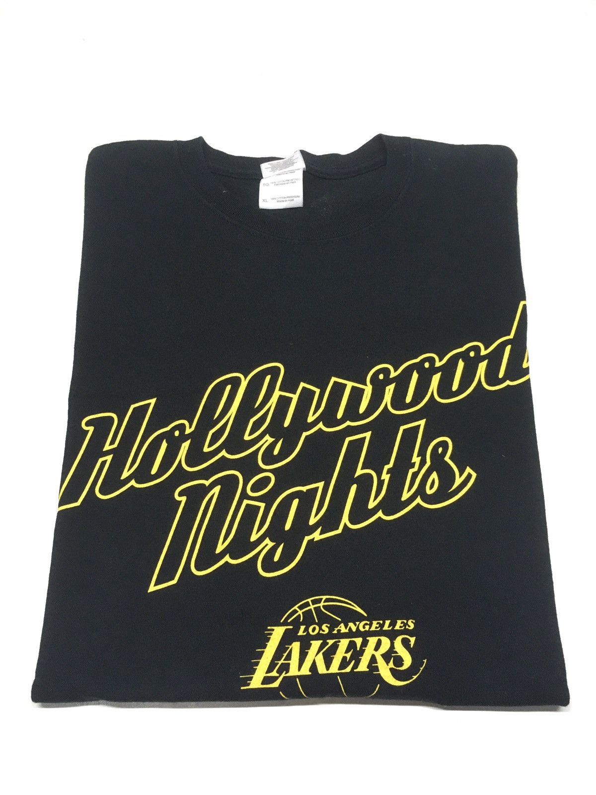 NBA × Vintage Vintage Lakers los angelos Hollywood night tee Size US L / EU 52-54 / 3 - 1 Thumbnail