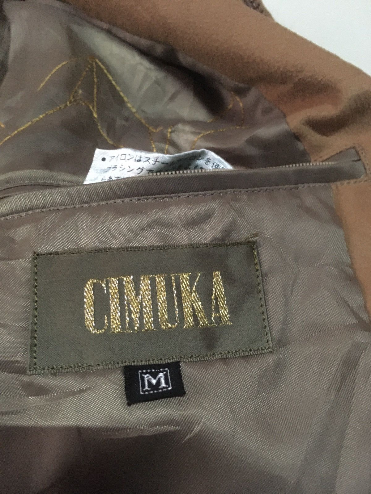 Designer × Japanese Brand × Vintage Vintage Cimuka Japanese designer bombers jacket Size US M / EU 48-50 / 2 - 9 Thumbnail
